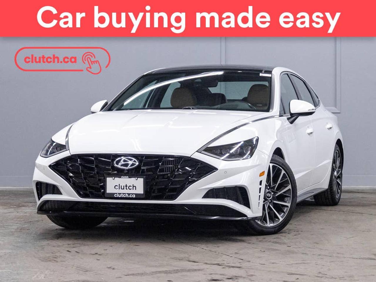 Brake Assist, Auto Dimming Rearview Mirror, Front Heated Seats and more!<br> <br>Clutch is the largest online used car retailer in Canada, delivering a seamless, hassle-free car-buying experience to drivers everywhere. Shop hundreds of used cars online, get the right one delivered to your door, and enjoy peace of mind with our 10-Day Money-Back Guarantee. How sweet is that? To learn more, visit clutch.ca.<br> <br>The top features for this car include:<br> <br>Electric Parking Brake<br>Brake Assist<br>Auto Dimming Rearview Mirror<br>Front Heated Seats<br>Ventilated Front Seats<br>Power Lumbar Support<br>Rear Heated Seats<br>Folding Rear Seats<br>Driver Seat Memory System<br>Climate Control<br>Dual Zone Front Climate Control<br>Rear Climate Vents<br>Premium Sound System<br>Speed-Sensitive Volume<br>Bluetooth Music<br>Touchscreen Display<br>GPS Navigation<br>Cruise Control<br>Adaptive Cruise Control<br>Integrated Garage Door Opener<br>12V Outlet<br>Hands Free Device Connectivity<br>Apple CarPlay<br>Android Auto<br>Wireless Charging<br>USB Input<br>Keyless Entry<br>Push Button Start<br>Passive Keyless Entry<br>Keyfob Remote Start<br>Heads Up Display<br>Front View Camera<br>Rear Seat Reminder<br>Lane Departure Warning<br>Active Lane Keep Assistance<br>Blindspot Sensors<br>Forward Collision Mitigation<br>Rear Collision Warning<br>Rear Collision Mitigation<br>Rear Cross Traffic Alert<br>Pedestrian Detection<br>Driver Attention Alert<br>Heated Steering Wheel<br>One-Touch Windows<br>Rain Sensing Wipers<br>Rear Window Defroster<br>Panoramic Sunroof<br>Hill Assistance<br>Automatic High Beams<br>Rear View Camera<br>Rear Parking Sensors<br>Power Driver Seat<br>Power Passenger Seat<br>360 Camera<br>Ambient Lighting<br>App Remote Start<br> <br>Seamless home delivery - Delivery anywhere in Nova Scotia, anywhere on PEI, and East of Fredericton, New Brunswick. Available on select packages.<br> <br>Try it out for 10 days - If you do not like it, we will take it back.<br> <br>Quality assured - Rigorous 210-point inspection and reconditioning process.<br> <br>Peace of mind - Warranty and protection plans available. Plus, every Clutch car comes with a 2-year MVI.<br> <br>Haggle-free - No haggling or hard sells.<br> <br>100% Transparency - Full inspection reports on every car, including high-res photography and a free Carfax report.<br> <br>Listed price is for cash purchase only and does not include taxes, Shipping Fees (if applicable), Delivery Fees (if applicable), government licensing fees.<br> <br>Previous Provincial Registrations:<br>Ontario<br> <br>Stock # 121414
