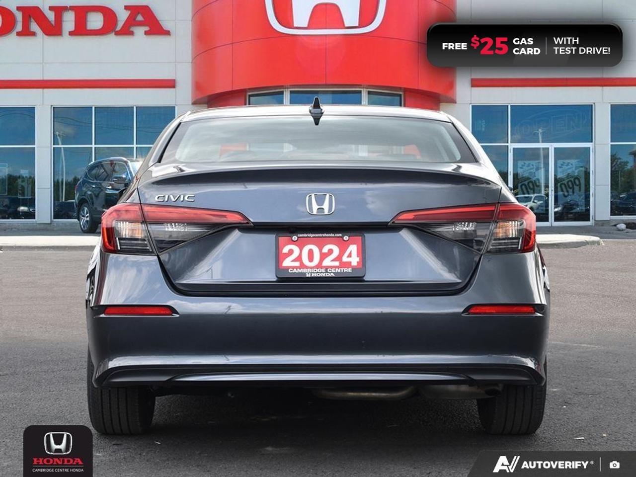 2024 Honda Civic LX-B HONDA SENSING TECHNOLOGIES | REARVIEW CAMERA | APPLE CARPLAY™/ANDROID AUTO™ Photo