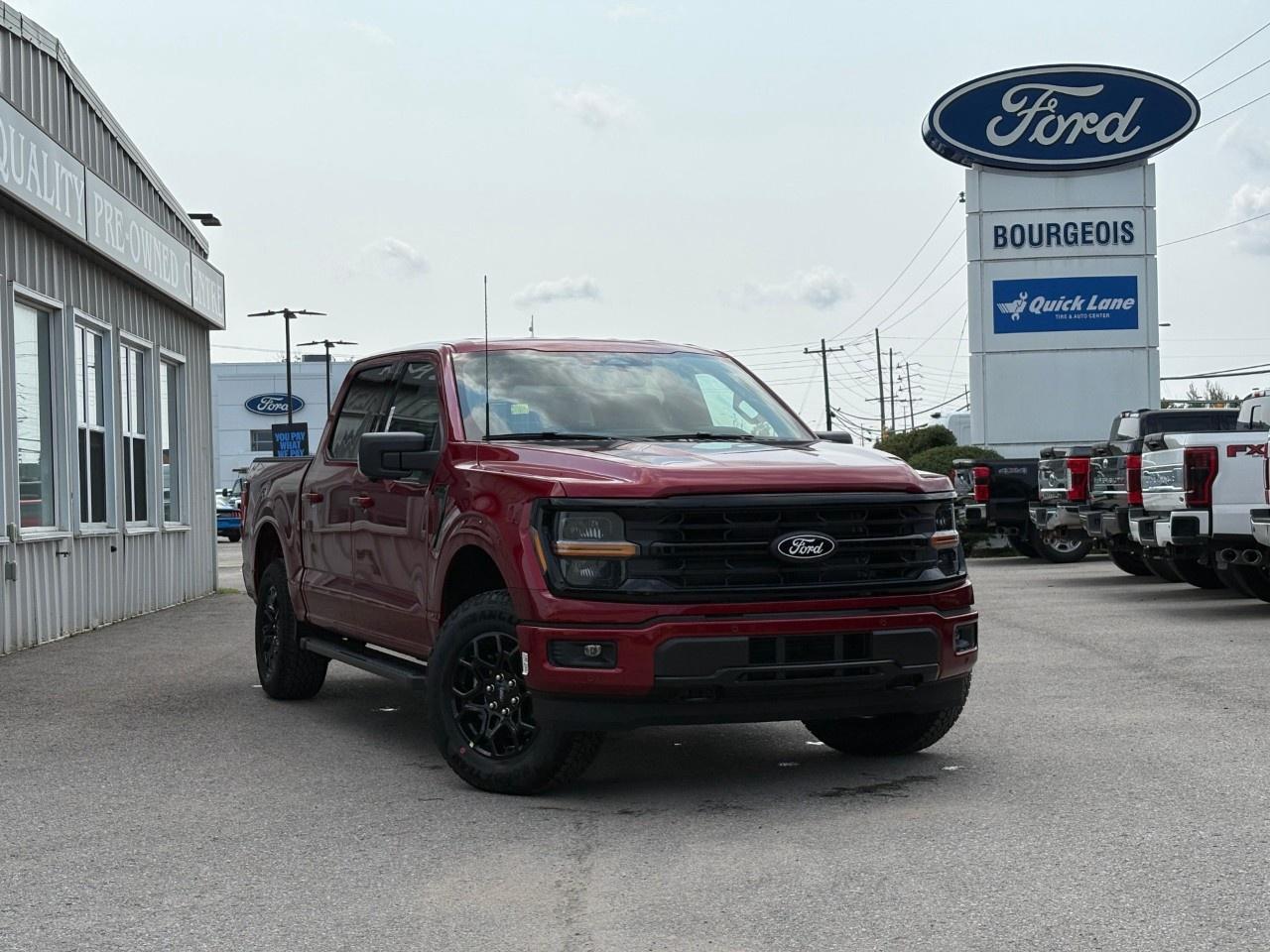 <p><span style=color:rgb( 58 , 80 , 95 )>The discount shown on vehicle represents the </span><u>Cash Purchase</u><span style=color:rgb( 58 , 80 , 95 )> discount and is inclusive of all non-stackable and stackable cash purchase discounts from Ford of Canada and Bourgeois Motors Ltd. and is offered in lieu of sub-vented lease or finance rates. To get details on current discounts applicable to this and other vehicles in our inventory for Lease and Finance customer, see a member of our team. All offers for lease or finance are On Approved Credit (OAC).While every effort is made to ensure the accuracy of discounts and programs, programs are subject to change without notice </span><span style=color:rgb( 119 , 119 , 119 )>and may not be accurate or completely current. While every reasonable effort is made to ensure the accuracy of this data, we are not responsible for any errors or omissions contained on these pages.</span></p> <p><strong>Why Choose the Bourgeois Auto Group?</strong></p><p>For 80 years, Bourgeois Auto Group has been delivering exceptional automotive experiences. Our factor trained teams work to ensure you receive the shopping experience you deserve; whether you're looking for a new or new-to-you vehicle.</p><p>Shop 24/7 with our online showroom and chat service, ensuring convenience every step of the way. No hidden fees, full disclosure, and every pre-owned vehicle comes with a Carfax® report for peace of mind.</p><p>We offer a wide selection of pre-owned vehicles, all competitively priced using real-time market data. Get the best deal on your purchase and trade-in with our free Live Market Analysis report.</p><p>Looking to sell your car? We buy any make or modelno purchase required. Our simple to use online trade valuation tool will provide you with a clear, transparent selling experience whether you buy our car or not.</p><p>Backed by hundreds dedicated employees across 4 convenient locations, were here to meet all your automotive needs. Visit us in Midland or Parry Sound and explore our inventory or schedule your next service today.</p> <p><strong>Financing Your Next Vehicle with Bourgeois Motors Ford in Midland:</strong></p><p>At Bourgeois Motors Ford, we make financing your next vehicle simple and stress-free! Our team works with trusted lenders to find flexible options tailored to your budget. Drive away with confidenceapply today!</p><p>Take advantage of our online pre-qualification tool, backed by Equifax and TD Bank to find the payment that works for you. Simply <a href=https://www.bourgeoismotors.com/free-credit-check/ rel=nofollow><strong>CLICK HERE</strong></a><strong> </strong>to use our secure online credit tool with no impact to your credit.</p>