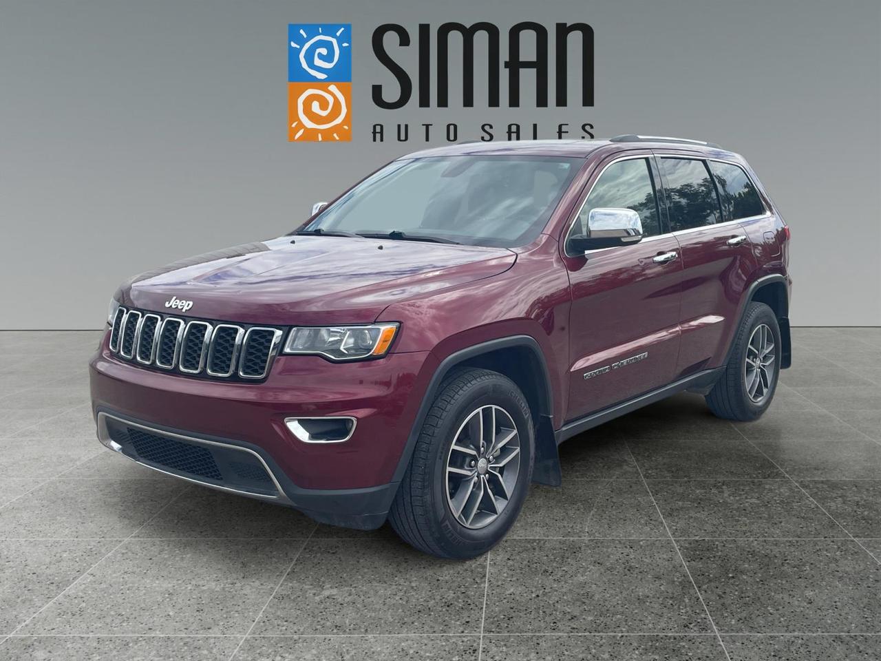 Looking for a premium SUV that delivers luxury, capability, and legendary Jeep performance? Check out this **2017 Jeep Grand Cherokee Limited 4x4** with **155,400 km**! This well-equipped SUV offers a refined ride, premium comfort, and the confidence to tackle Saskatchewans roads in every season.

Loaded with desirable features including **power heated memory leather front seats**, **heated rear seats**, **command start**, **power liftgate**, **power sunroof**, **HomeLink garage door opener**, **auto-dimming rearview mirror**, **backup camera**, **rear park assist sensors**, and **alloy wheels**. Stay comfortable and connected wherever you go while enjoying the premium interior and smooth ride the Grand Cherokee is known for.

Need to bring your toys along? The **factory trailer tow package** makes this Jeep ready for camping, boating, or hauling a utility trailer with confidence.

For your peace of mind, this Grand Cherokee has undergone a **comprehensive presale inspection** and has received a **fresh full synthetic oil service** along with **new engine and cabin air filters**, ensuring its ready for its next owner.

**Easy financing available on-site through 16 banks and lenders.** Trades are always encouragedwe want your trade and offer top value! **Aftermarket warranty packages** are available to fit every need and budget.

**Siman Auto Sales**  Large enough to make a difference, small enough to care. Proudly serving Saskatchewan for over **28 years** with **over 70 quality pre-owned vehicles** in stock. Be sure to **check out our customer reviews** and see why so many customers continue to choose Siman Auto Sales.