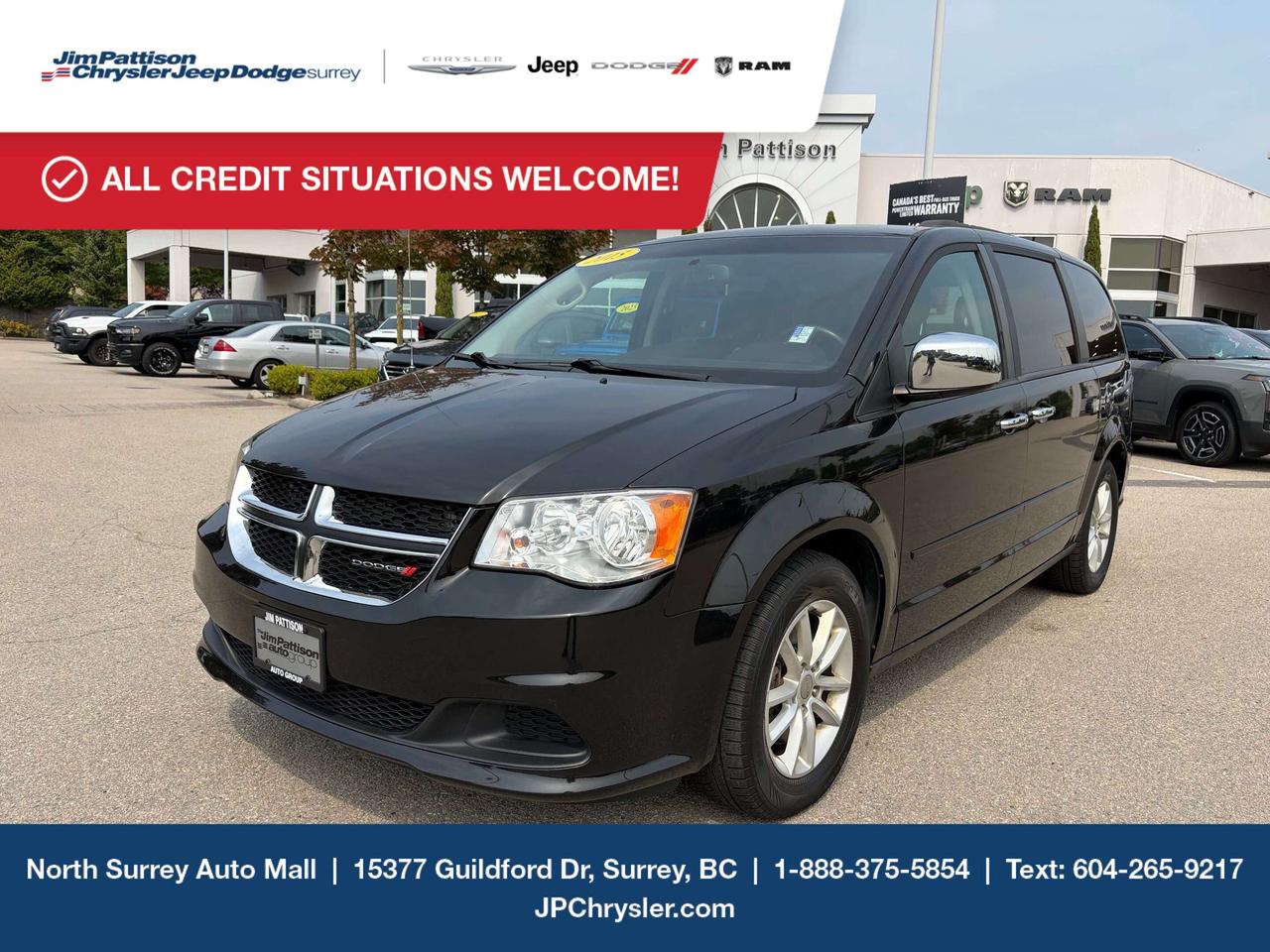 Looking for a spacious and versatile family van? Check out this 2015 Dodge Grand Caravan in Brilliant Black Crystal Pearl!

124,357 km
Stow &rsquo;n Go seating
Used
Stock #: CO7532B
Price: $13,995

The Stow &rsquo;n Go seating makes it easy to transform the interior for passengers, cargo, road trips, family adventures, and everyday hauling.

Come check it out today!

Price includes documentation fee ($895) and VSA Transaction Levy ($10). Finance placement fee ($595) if applicable, GST and PST are additional. Call 1-877-868-1775! Financing available OAC. D#30394