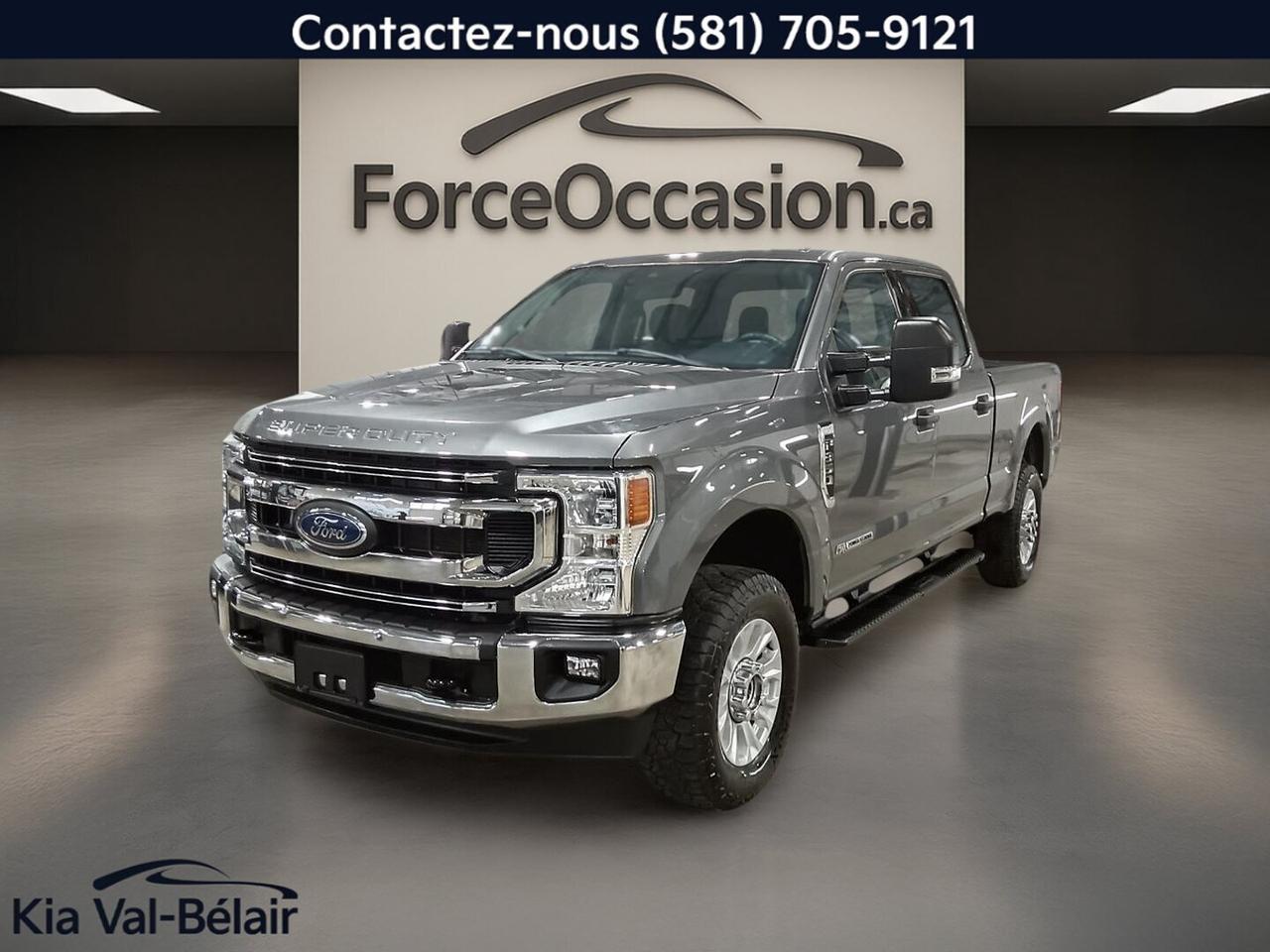 Used 2022 Ford S?lectionner XLT * V8 TURBO-DIESEL * FX4 OFF-ROD PACKAGE * 21200LBS TOWING * for sale in Québec, QC
