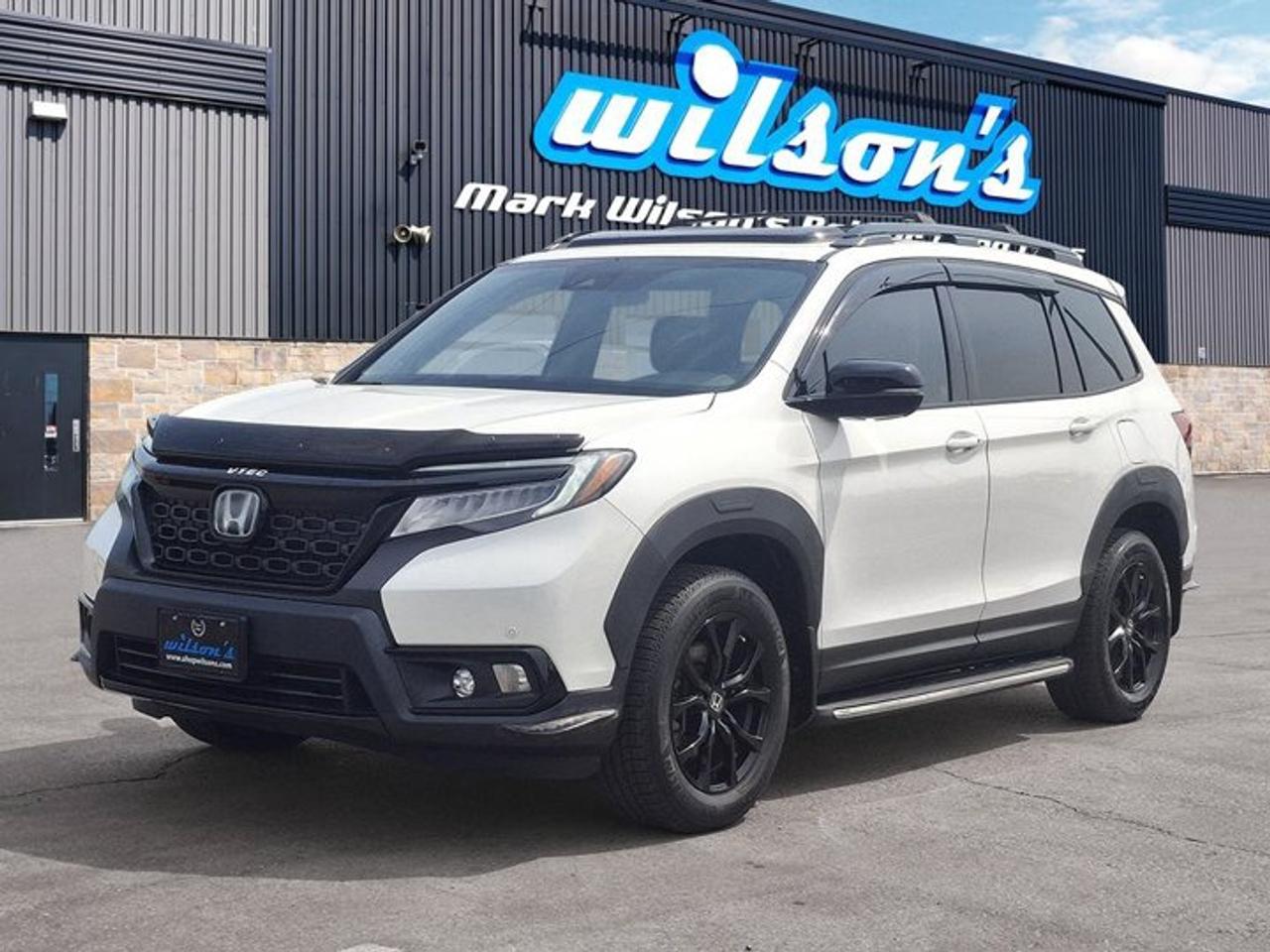2019 Honda Passport Touring AWD | Leather | Heated Seats + Steering | Cooled Seats | Sunroof | Blind Spot Monitor & More Photo0