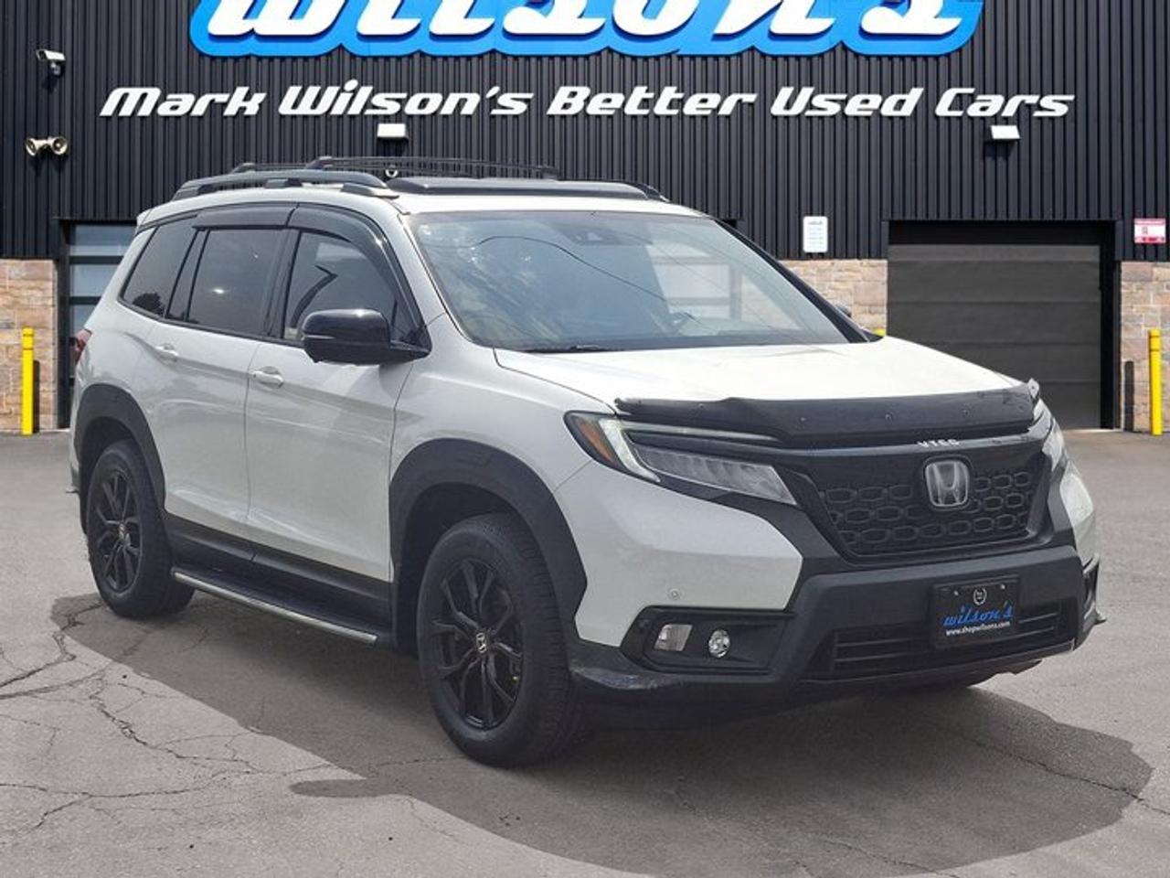 2019 Honda Passport Touring AWD | Leather | Heated Seats + Steering | Cooled Seats | Sunroof | Blind Spot Monitor & More Photo