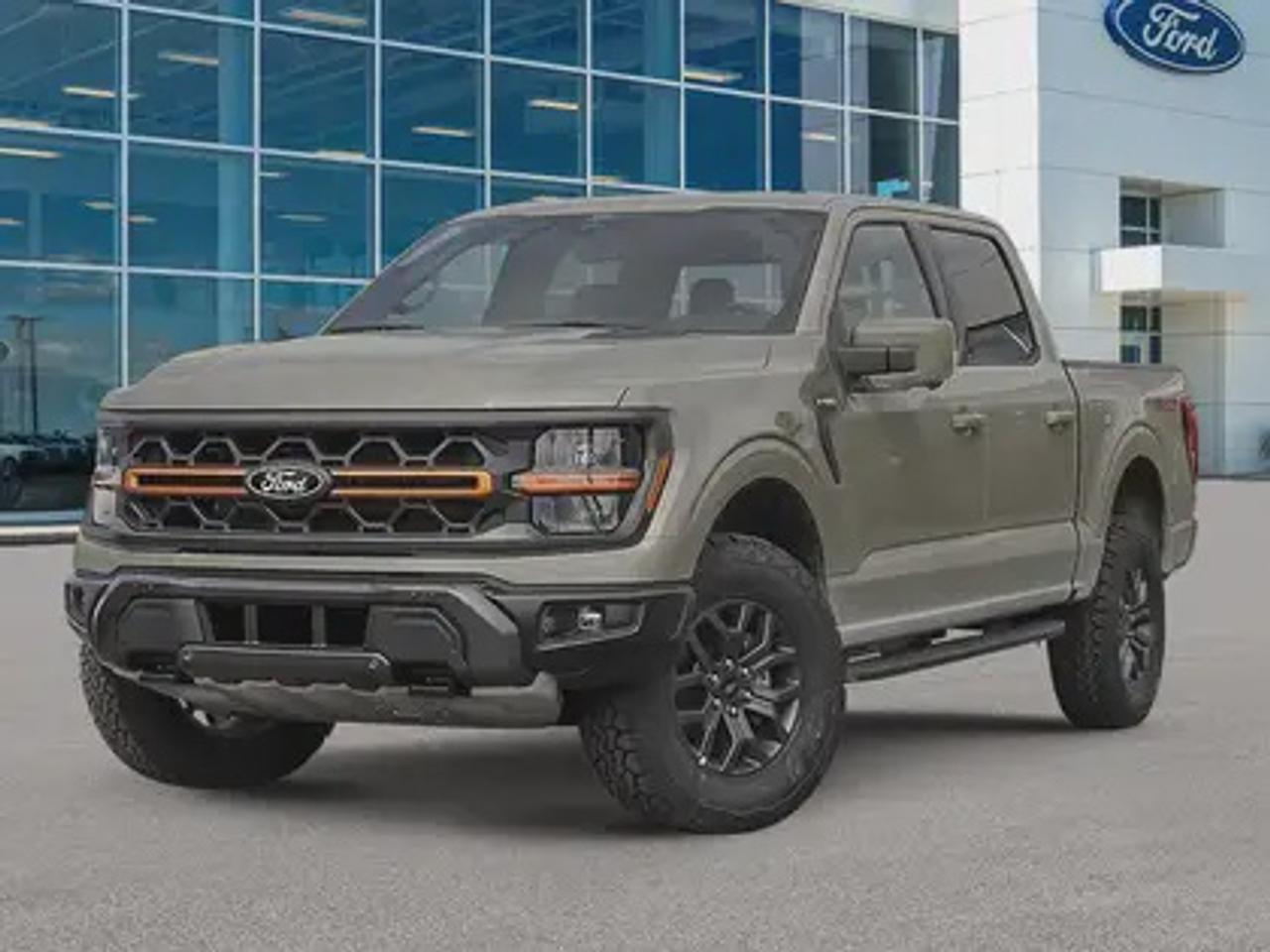 The all-new 2026 Ford F-150 Tremor 402B showcased in Marsh Grey. This truck is equipped with the high-performance 3.5L EcoBoost engine, producing 400 horsepower and 500 lb-ft of torque. With its 10-speed automatic transmission, also delivering a combined highway/city fuel economy of 12.9L/100km (22 miles per gallon). 

Key Features:
3.73 Electronic-locking rear-axle
Selectable Drive Modes
18 Alloy W/ Dark Matte Finish Wheels
Heated Front Seats 
Ford Co-Pilot 360 Assist 2.0
Adaptive Cruise Control
Lane Centering
Evasive Steering Assist
Front Parking Sensors
Pro Trailer Backup Assist
Pro Trailer Hitch Assist
B&O Sound System
Hill Descent Control
Remote Start System
Engine Block Heater
Twin Panel Moonroof
Tow/Haul Package

Moose Jaw Ford, conveniently located at 1010 North Service Road in Moose Jaw, is your trusted destination for all your automotive needs. With an impressive 4.8-star Google rating from nearly 1,500 reviews, we are proud to deliver an exceptional vehicle-buying experience tailored just for you. Our Moose Jaw Motives set us apart, offering unbeatable value like half-priced oil changes for life on pre-owned vehicles, one year of key and remote protection, and one year of tire and rim protection. Enjoy peace of mind with every purchase. At Moose Jaw Ford, were committed to driving positive change in our community by combining exceptional service, high-quality vehicles, and a guest-first approach. Visit us today!