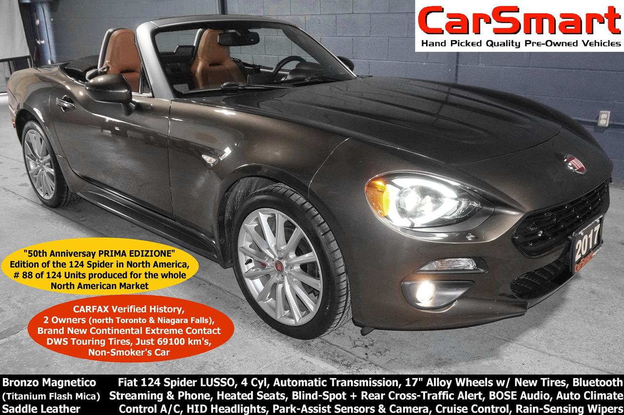2017 Fiat 124 Spider 2dr Conv Lusso "Prima Edizione, 50th Anniversary" - Photo #1
