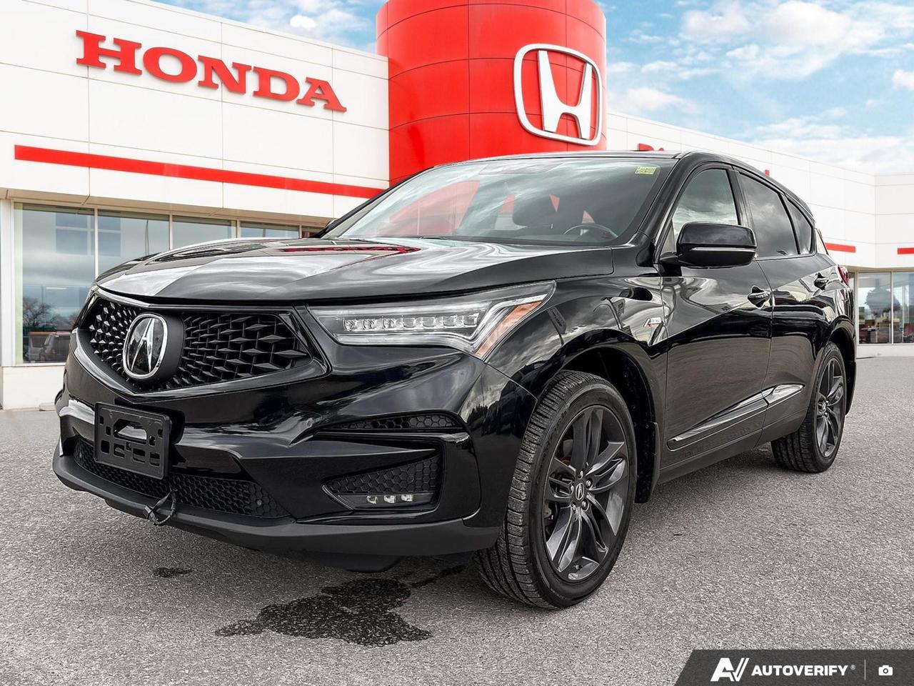 Used 2021 Acura RDX A-Spec A-Spec | Leather | Panoramic Sunroof | Power Tailgate for sale in Winnipeg, MB