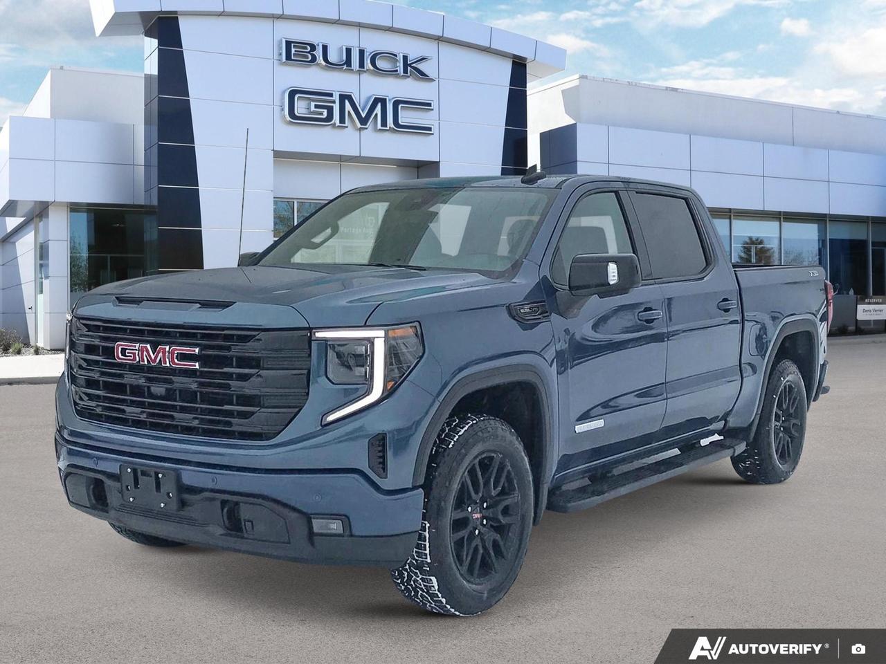 Price Includes Added Accessories Plus 	Power Sliding Sunroof | Engine Block Heater | X31 Off-Road and Protection Package | LPO - Assist Steps, 6 Rectangular, Tubular, Black | Elevation Premium Package
The 2026 GMC Sierra 1500 Elevation in Downpour Metal is a capable, well-equipped half-ton that means business. With a proven 5.3L V8, 4WD, and a sharp Elevation trim package, this truck is ready for the workweek and the weekend in equal measure  and at just 11 km, it doesnt get any fresher.

- 5.3L V8 engine paired with a smooth automatic transmission and 4WD for confident towing and off-road capability
- Elevation trim with Downpour Metal exterior and Jet Black interior  a clean, bold look that stands apart from base trims
- Heated driver and front passenger seats plus a heated steering wheel for comfort during Manitoba winters
- Dual-zone automatic climate control for personalized cabin comfort front and centre
- 10-way power drivers seat with lumbar support for long hauls and daily commutes alike
- Remote vehicle starter  a must-have for cold-weather starts
- DURALIFE 4-wheel disc brakes with ABS and StabiliTrak stability control including Proactive Roll Avoidance and trailer sway control
- LED fog lamps and deep-tinted glass for a refined, functional exterior package

Ready to put this Sierra to work for you? Reserve it online, start your purchase from home, or contact us at Birchwood Chevrolet Buick GMC to book a test drive. Our team is here to make the process straightforward and stress-free  visit us in person or explore more at birchwoodchevrolet.ca.
See three brands under one roof at Birchwood Chevrolet Buick GMC  the only place in Winnipeg where you can compare GMC, Chevrolet, and Buick all in one visit. Save yourself some time, see a great selection, and learn everything you need to know. 

Your Experience is Everything at Birchwood Chevrolet Buick GMC. 

Click, call (204) 837-5811, or visit Birchwood Chevrolet Buick GMC at the Birchwood Auto Park, 3965 Portage Avenue West at the Perimeter.

Dealer Permit #4240.
Dealer permit #4240