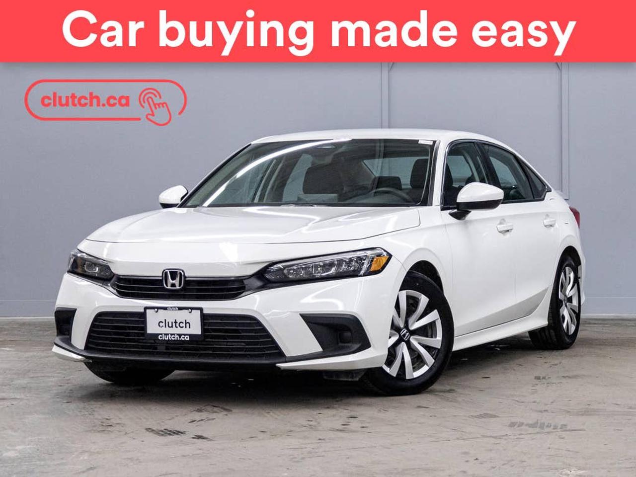 Cruise Control, Adaptive Cruise Control, 12V Outlet and more!<br> <br>Clutch is the largest online used car retailer in Canada, delivering a seamless, hassle-free car-buying experience to drivers everywhere. Shop thousands of used cars online, get the right one delivered to your door, and enjoy peace of mind with our 10-Day Money-Back Guarantee. How sweet is that? To learn more, visit clutch.ca.<br> <br>The top features for this car include:<br> <br>Touchscreen Display<br>Cruise Control<br>Adaptive Cruise Control<br>12V Outlet<br>Hands Free Device Connectivity<br>Apple CarPlay<br>Android Auto<br>USB Input<br>Keyless Entry<br>Push Button Start<br>Passive Keyless Entry<br>Front Heated Seats<br>Folding Rear Seats<br>Climate Control<br>Speed-Sensitive Volume<br>Bluetooth Music<br>Keyfob Remote Start<br>Lane Departure Warning<br>Active Lane Keep Assistance<br>Blindspot Sensors<br>Forward Collision Mitigation<br>Pedestrian Detection<br>Traffic Sign Recognition<br>One-Touch Windows<br>Rear Window Defroster<br>Hill Assistance<br>Automatic High Beams<br>Rear View Camera<br>AM/FM Stereo<br>Auto Stop/Start<br>Electric Parking Brake<br>Brake Assist<br> <br>Seamless home delivery - Delivery to your door in a matter of days. Available on select packages.<br> <br>Try it out for 10 days - If you do not like it, we will take it back. <br> <br>Quality assured - All cars go through our rigorous 210-point inspection and reconditioning process.<br> <br>Peace of mind - Warranty and protection plans available.<br> <br>Haggle-free - No haggling or hard sells.<br> <br>100% Transparency - Full inspection reports on every car, including high-res photography and a free Carfax report.<br> <br>Listed price is for cash purchase only and does not include taxes, Shipping Fees (if applicable), Delivery Fees (if applicable), government licensing fees.<br> <br>Previous Provincial Registrations:<br>Ontario<br> <br>Stock # 121340