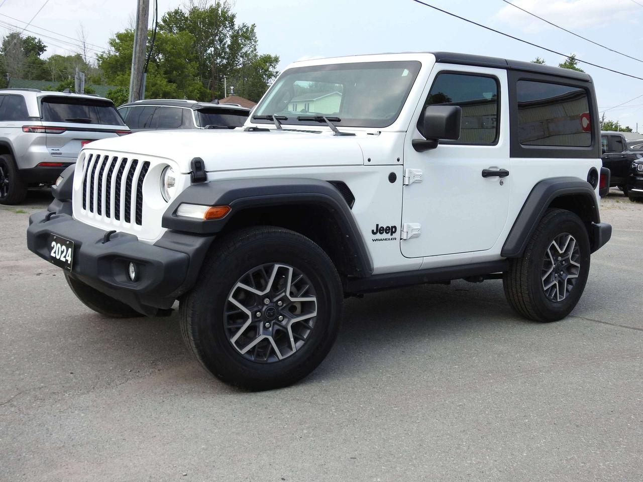 Used 2024 Jeep Wrangler HARDTOP- ALLOYS - CLEAN CARFAX for sale in Trenton, ON