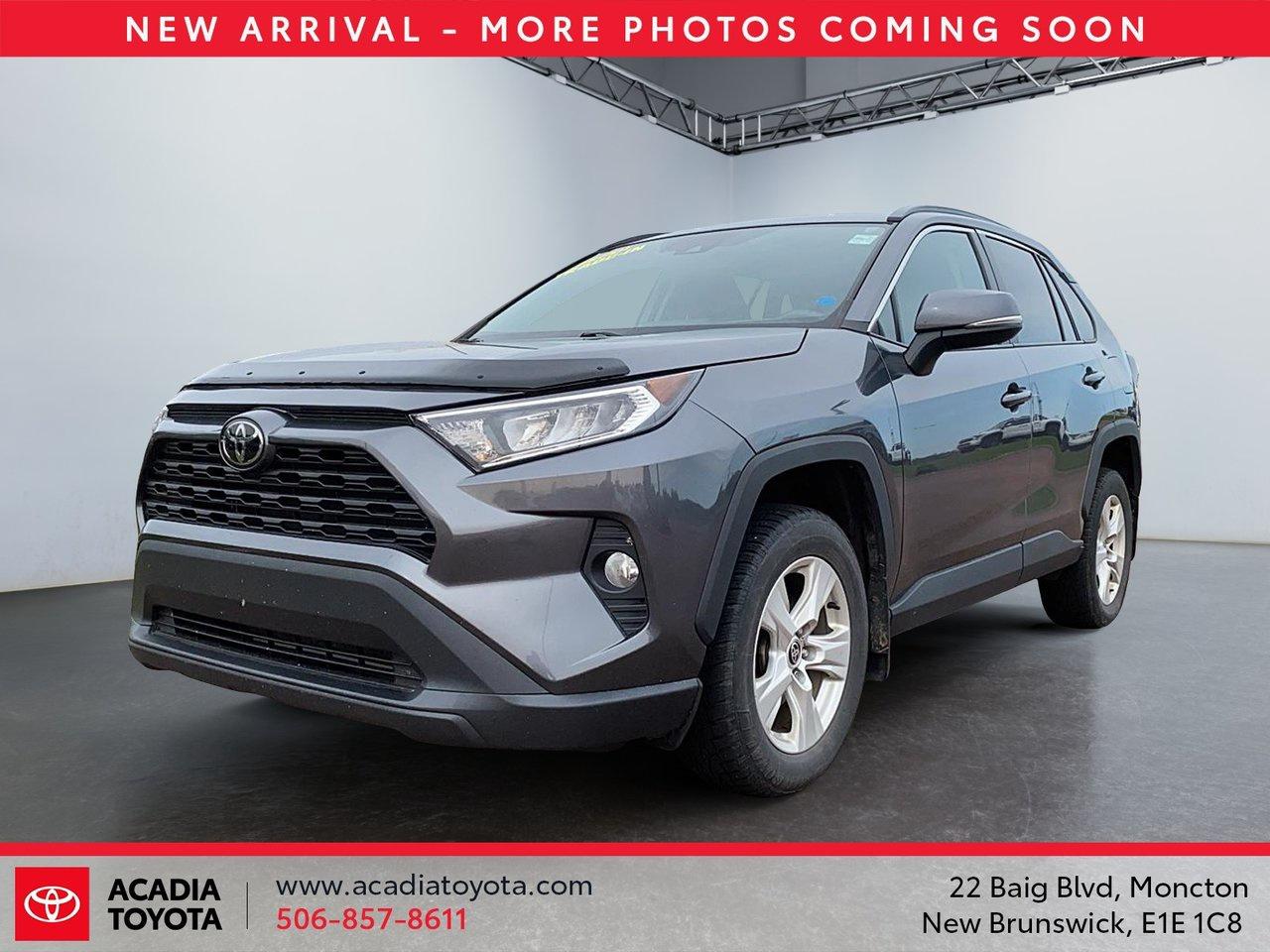 Recent Arrival! Grey 2021 Toyota RAV4 XLE AWD 8-Speed Automatic 2.5L 4-Cylinder DOHC



Sale price includes a $1,500 Finance Credit and is available to customers who finance their vehicle purchase through Acadia Toyota. Contact us for complete details and eligibility requirements.



NEW 2 YEAR MVI INSPECTION DONE HERE AT ACADIA TOYOTA, AWD, Black Cloth, 4-Wheel Disc Brakes, 6 Speakers, ABS brakes, Alloy wheels, Apple CarPlay/Android Auto, Auto High-beam Headlights, Automatic temperature control, Brake assist, Bumpers: body-colour, Electronic Stability Control, Exterior Parking Camera Rear, Outside temperature display, Power driver seat, Power Liftgate, Power moonroof, Power steering.



Certification Program Details: Type your description here



Drive with confidence in a Toyota Certified Pre-Owned vehicle. Every certified Toyota undergoes a comprehensive 160-point inspection performed by factory-trained technicians to ensure it meets Toyotas high standards for quality, safety, and reliability. With manufacturer-backed benefits and exceptional value, you can enjoy the peace of mind that comes with owning a certified Toyota.