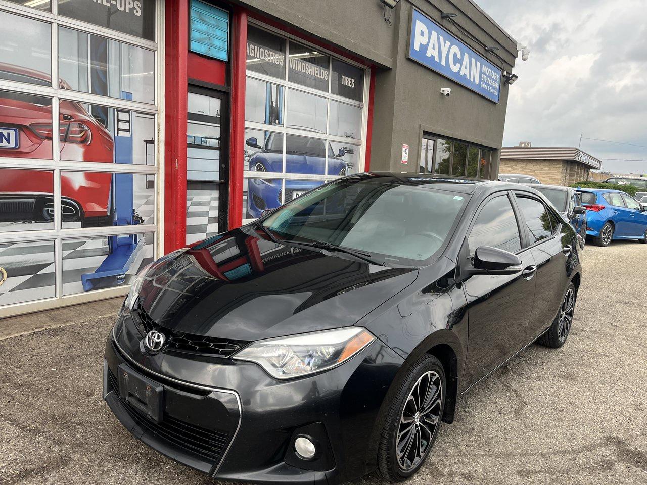 2016 Toyota Corolla S