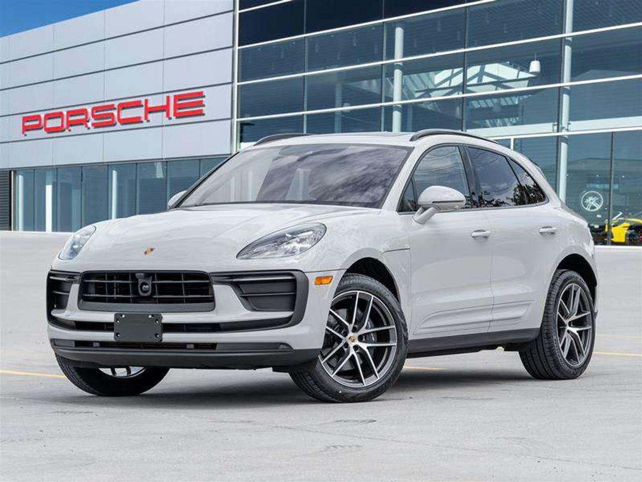 2026 Porsche Macan AWD Premium Pkg Plus 20 Macan S Wheels in Highly Polished Dark Titanium Sport Chrono Pkg Surround V Photo0