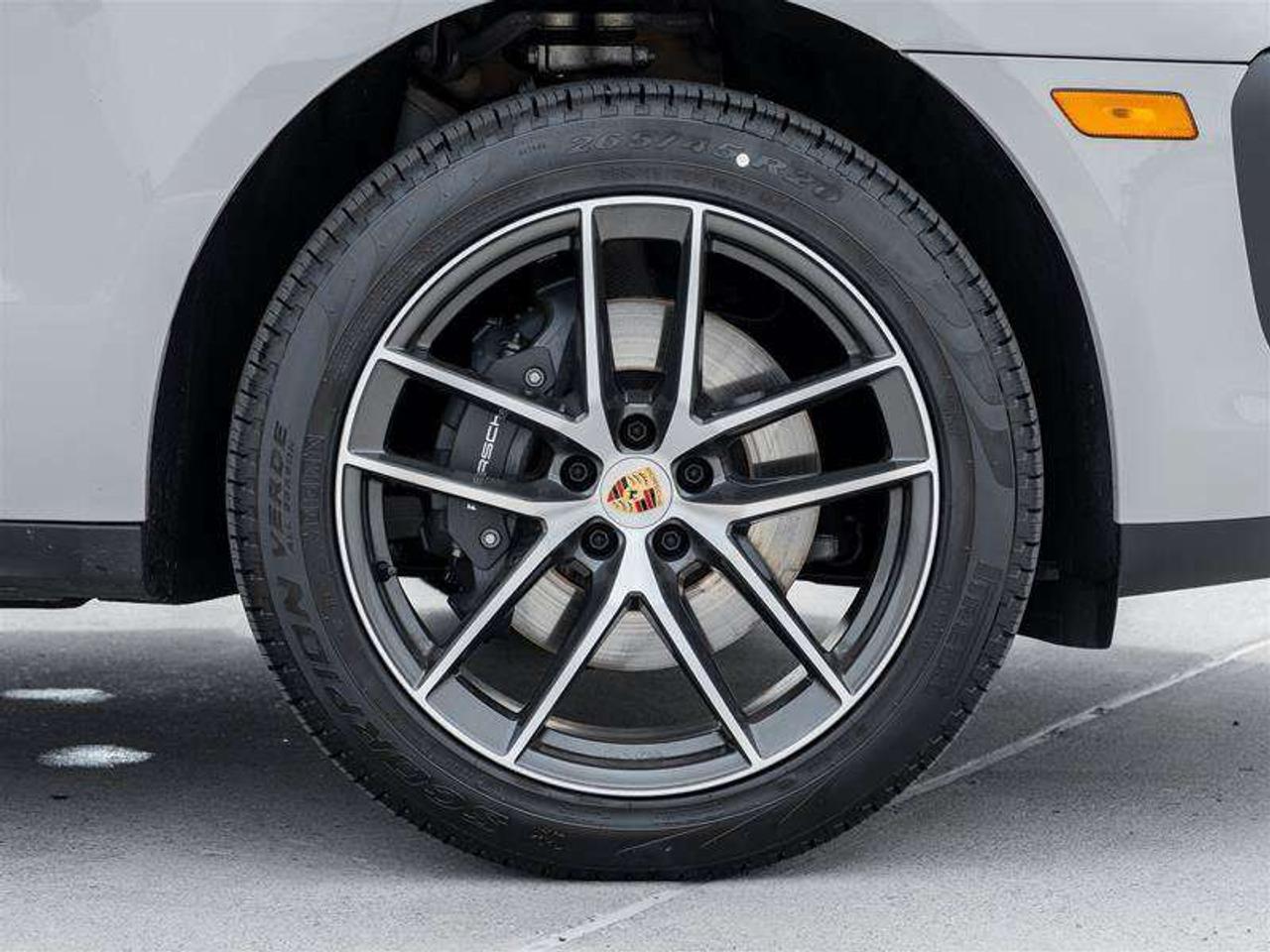 2026 Porsche Macan AWD Premium Pkg Plus 20 Macan S Wheels in Highly Polished Dark Titanium Sport Chrono Pkg Surround V Photo