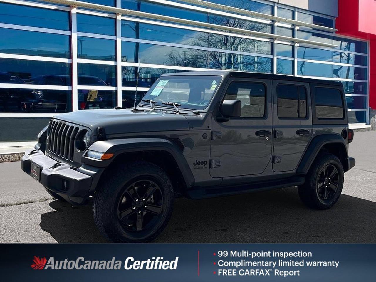 2023 Jeep Wrangler Sport Altitude | One Owner | Clean CarFax | Navigation | Heated Seats & Steering Wheel | CarPlay | Photo0