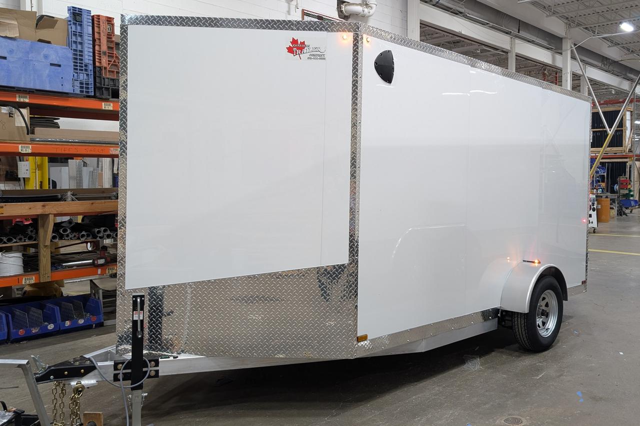 2026 Canadian Trailer Company 7x12 V-Nose Cargo Trailer 