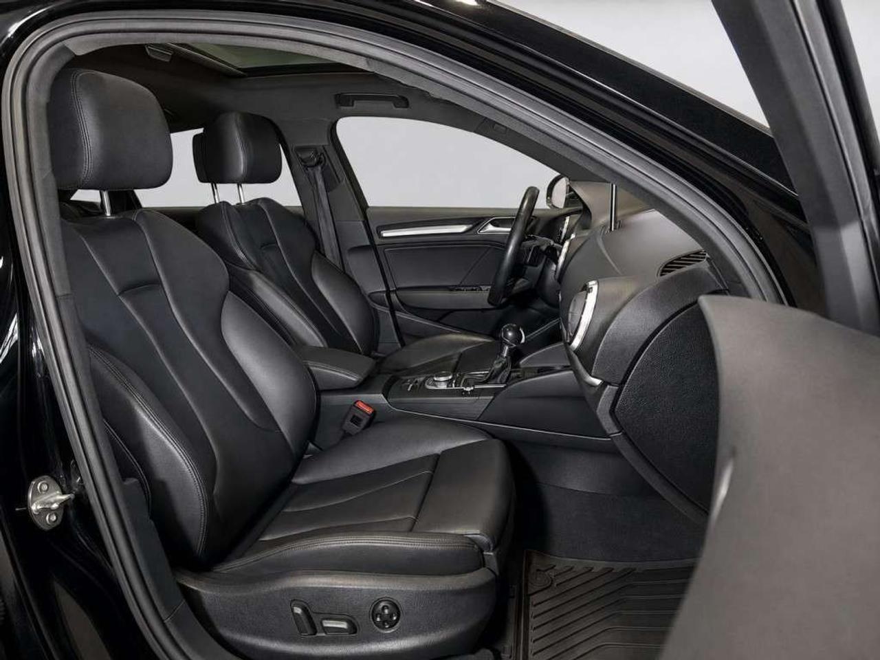 2018 Audi A3 Audi A3 Technik   Quattro AWD   S line   Turbocharged    Sunroof  Mythos Black Metallic on Black Leather   7.0-inch retra Photo