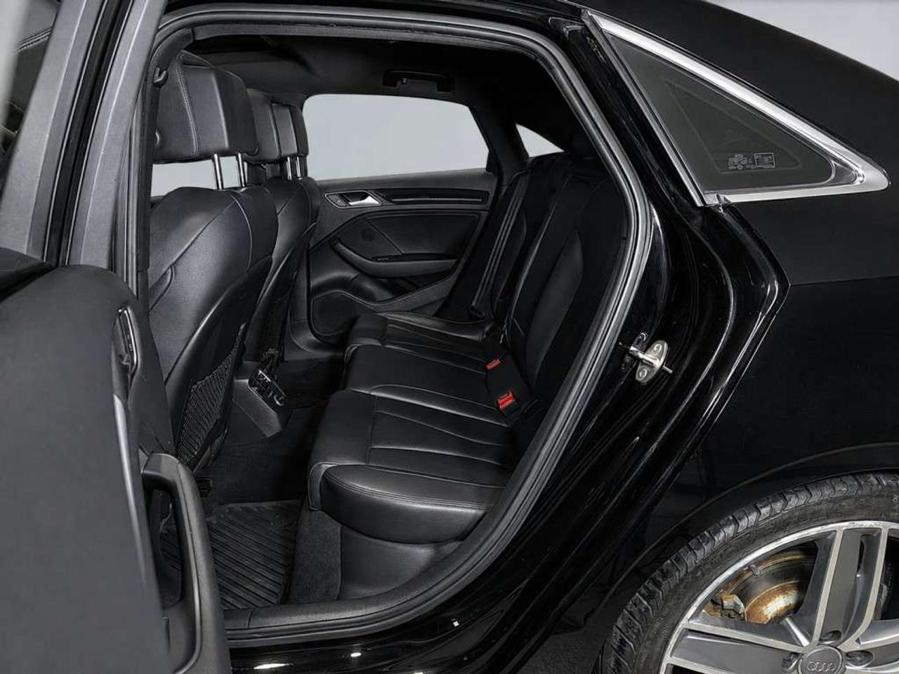 2018 Audi A3 Audi A3 Technik   Quattro AWD   S line   Turbocharged    Sunroof  Mythos Black Metallic on Black Leather   7.0-inch retra Photo