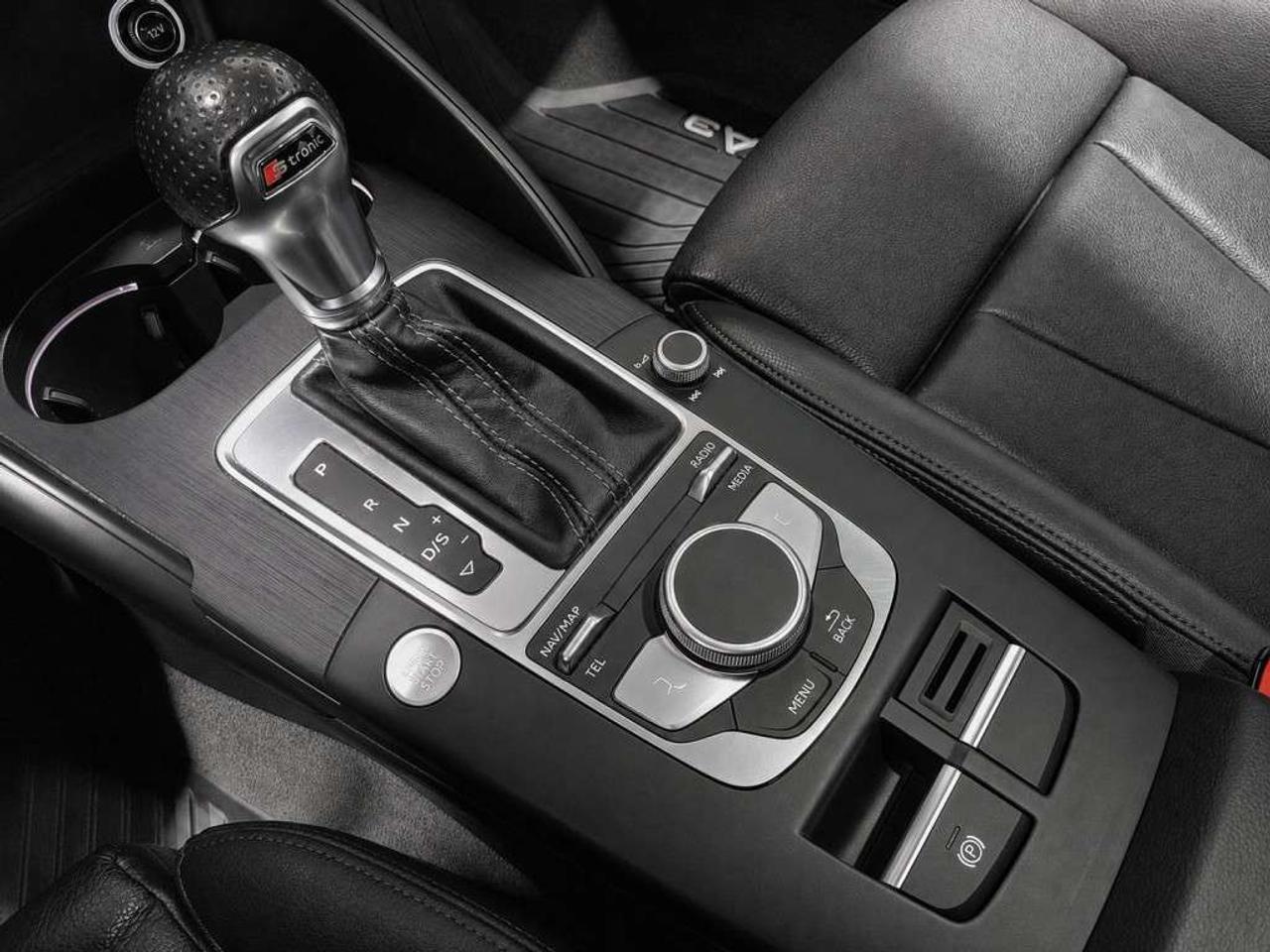 2018 Audi A3 Audi A3 Technik   Quattro AWD   S line   Turbocharged    Sunroof  Mythos Black Metallic on Black Leather   7.0-inch retra Photo
