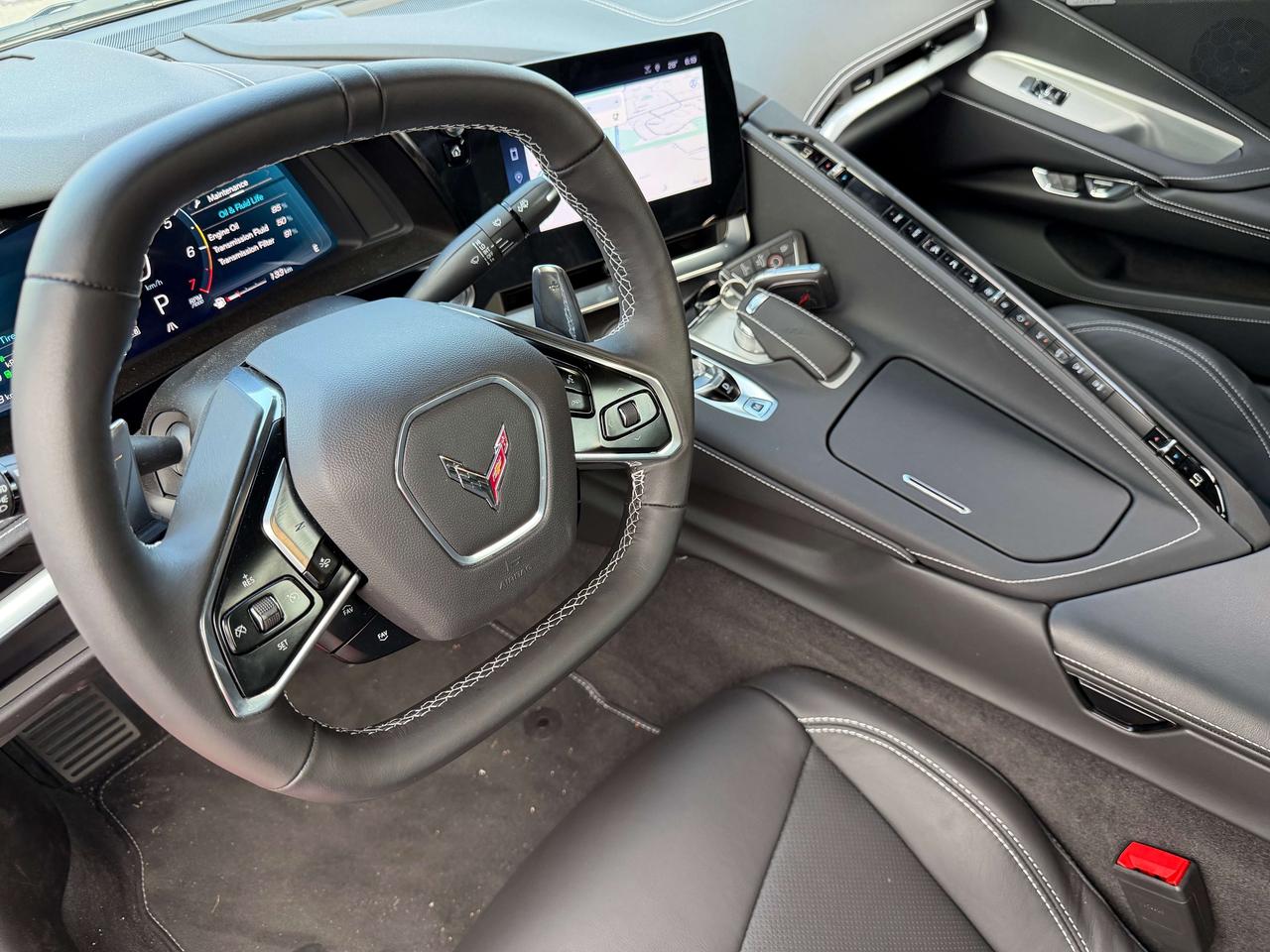 2024 Chevrolet Corvette Z51 CONVERTIBLE 1 OWNER CLEAN CARFAX ONLY 1050 KM Photo