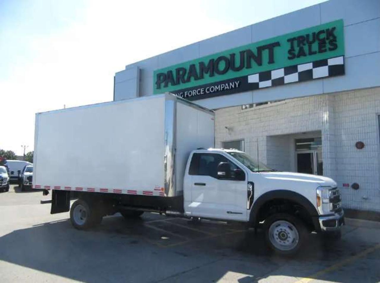 2026 Ford F-550 DIESEL 4X4 REG CAB 16FT ALUMINUM BOX & RAMP Photo