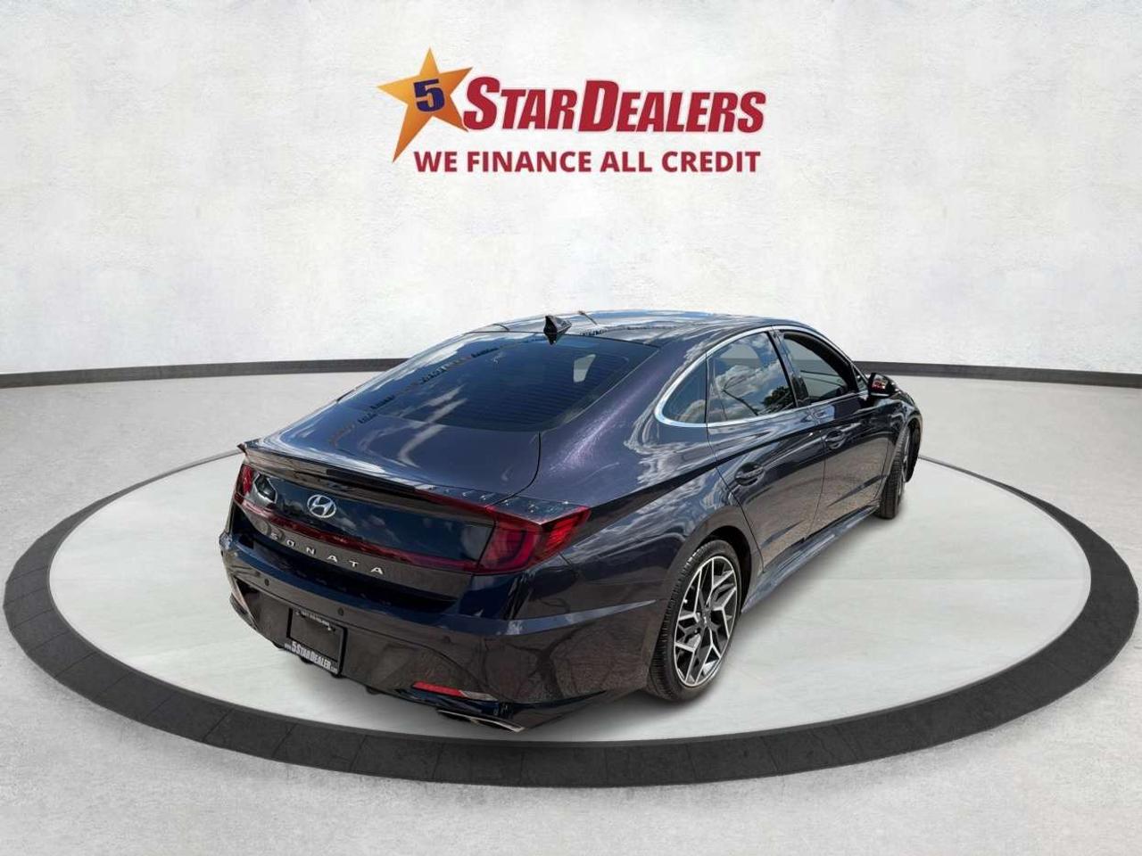 2023 Hyundai Sonata N Line LOADED MINT NAV PANO ROOF LEATHER! Photo