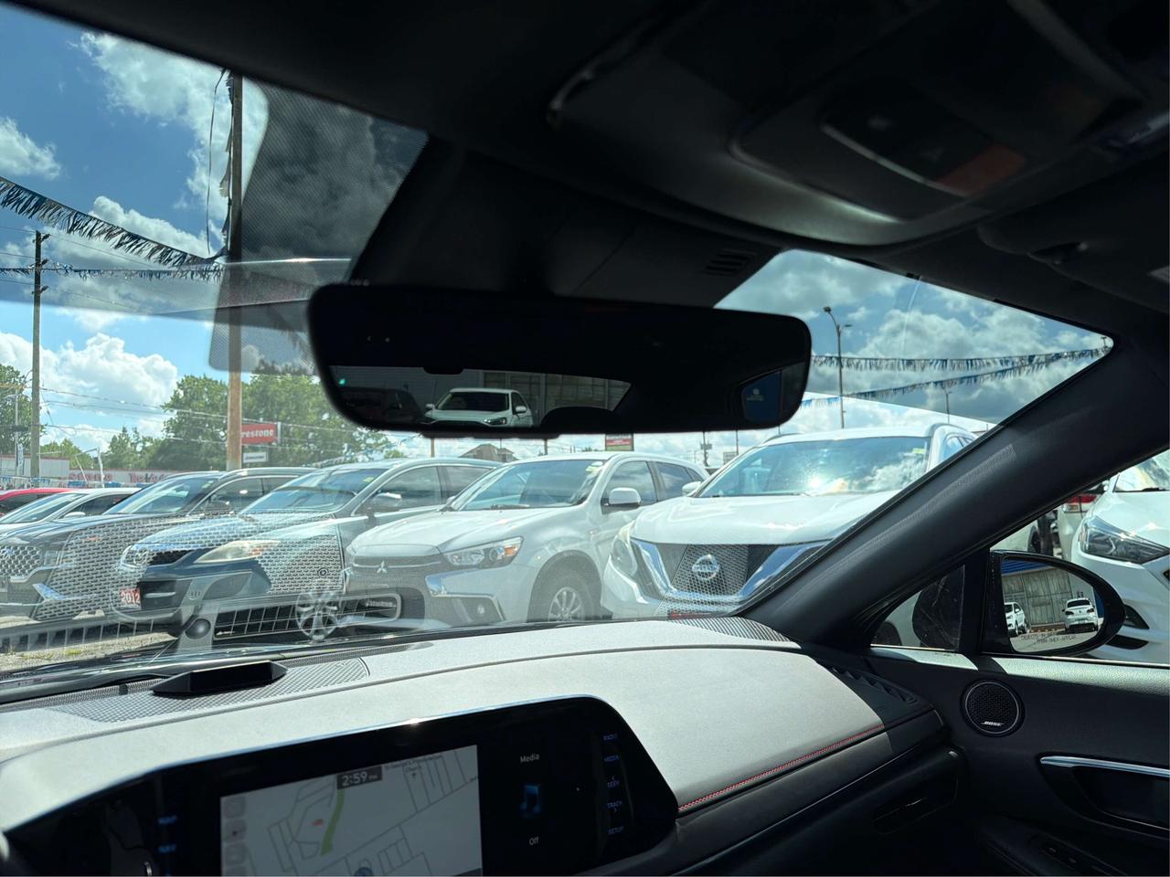 2023 Hyundai Sonata N Line LOADED MINT NAV PANO ROOF LEATHER! Photo