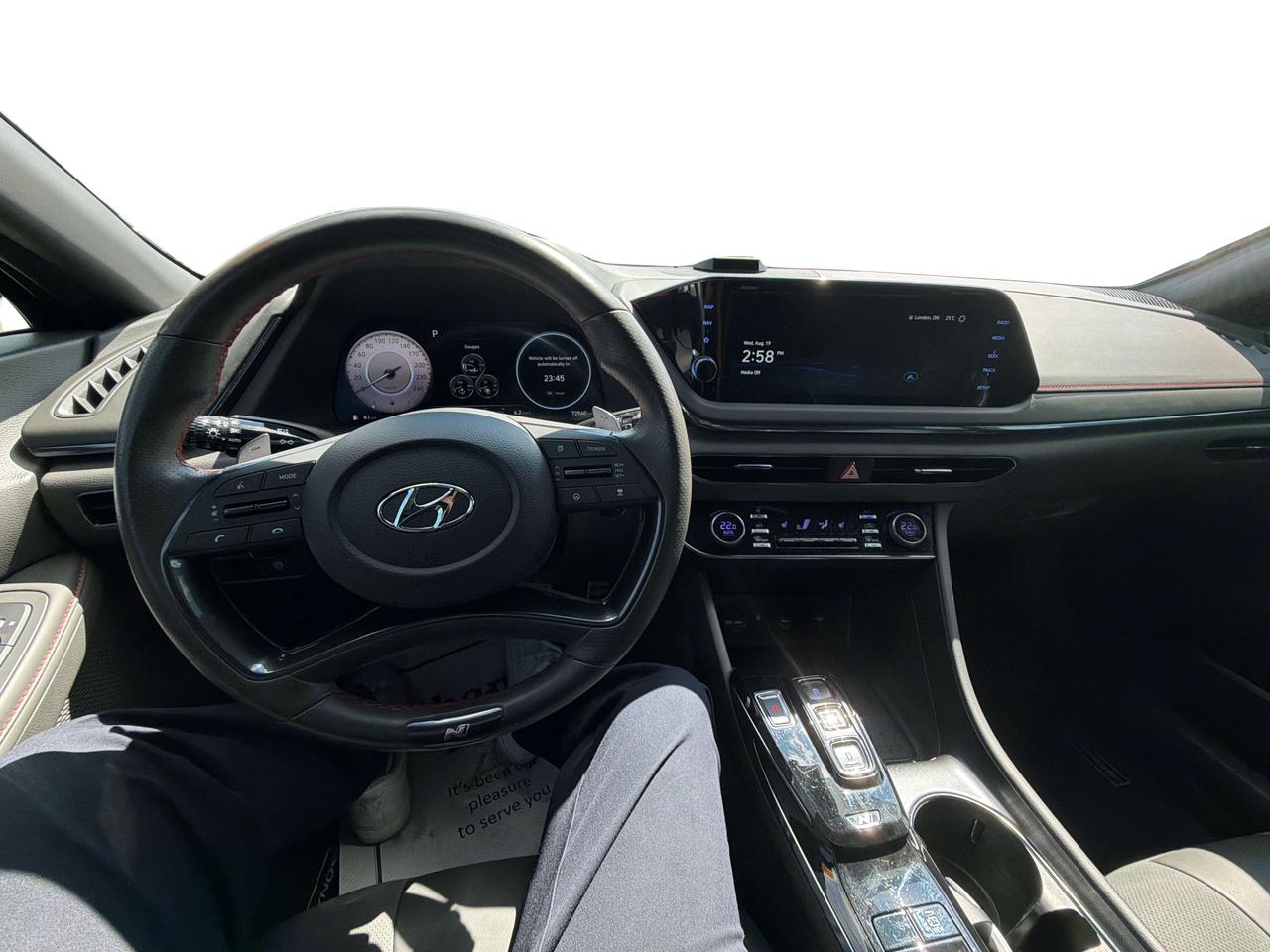 2023 Hyundai Sonata N Line LOADED MINT NAV PANO ROOF LEATHER! Photo