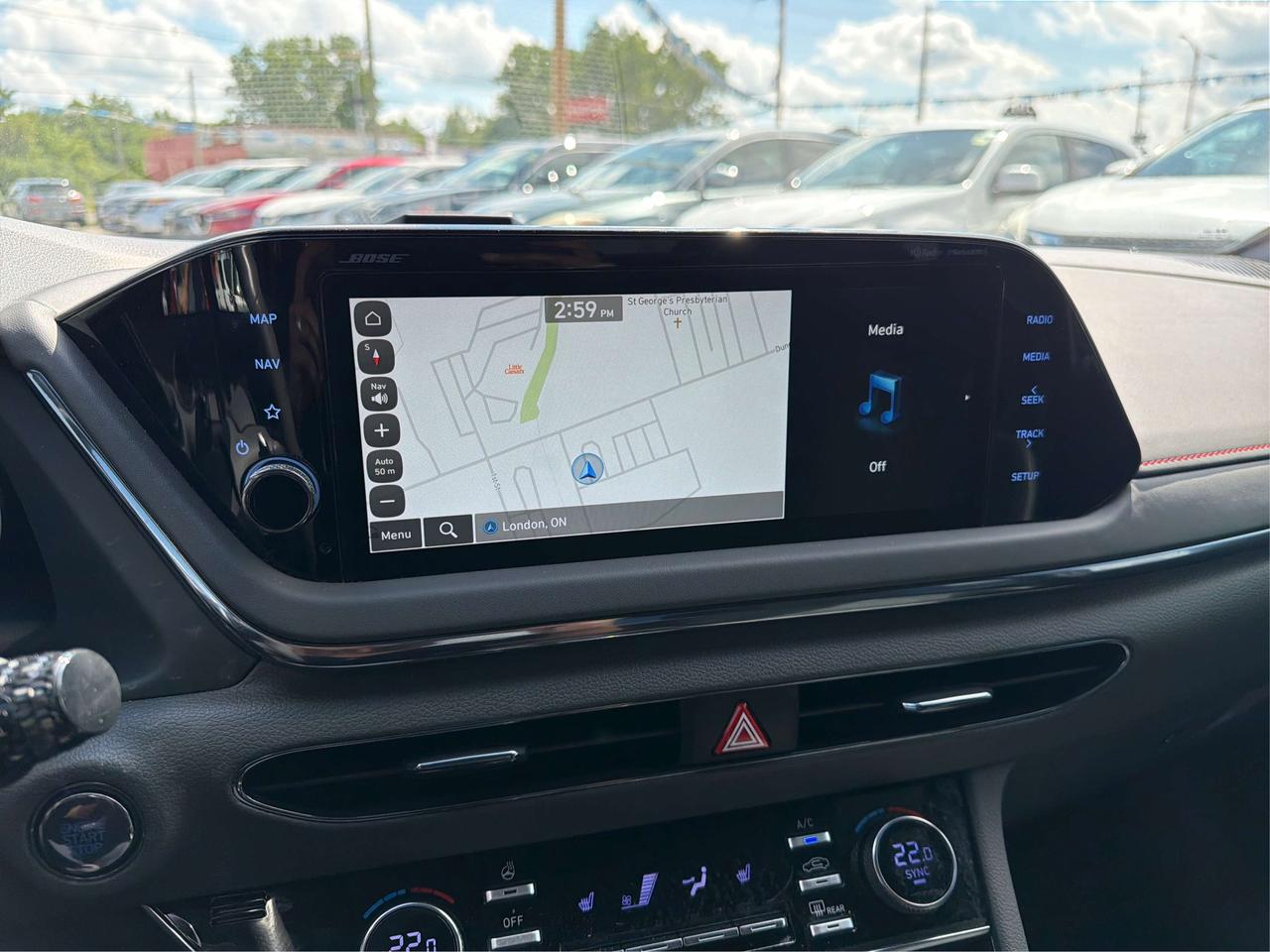 2023 Hyundai Sonata N Line LOADED MINT NAV PANO ROOF LEATHER! Photo