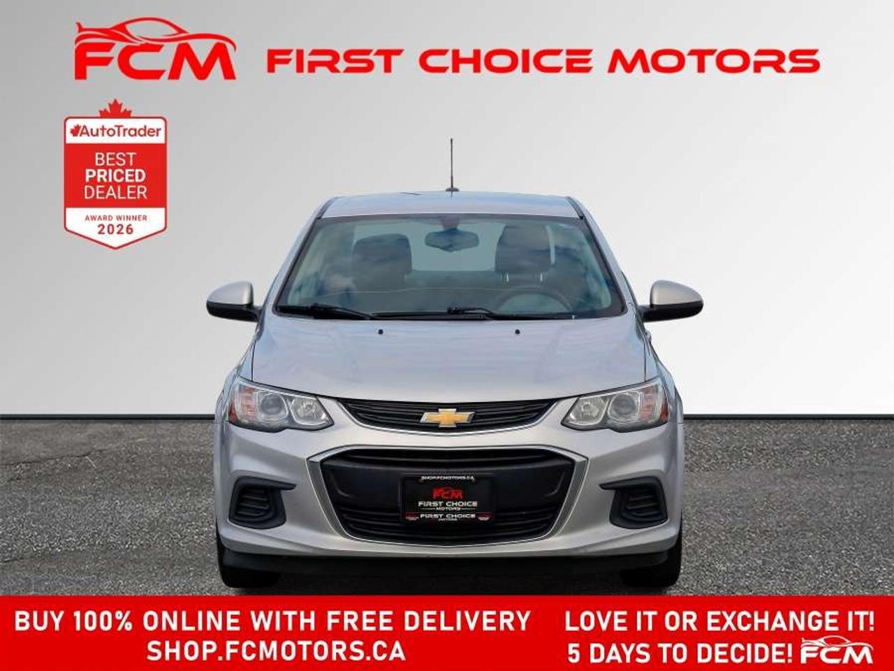 2018 Chevrolet Sonic LT   FULLY CERTIFIED WITH WARRANTY Photo