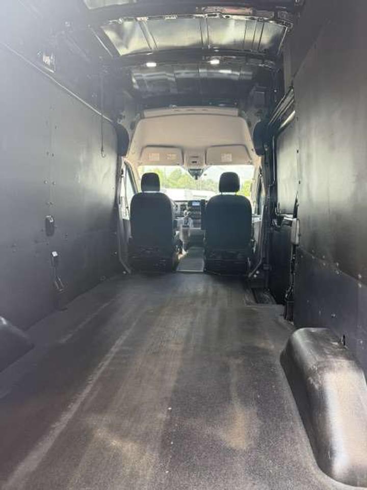 2022 Ford Transit Cargo Van High Roof, Black beauty. Certified Photo