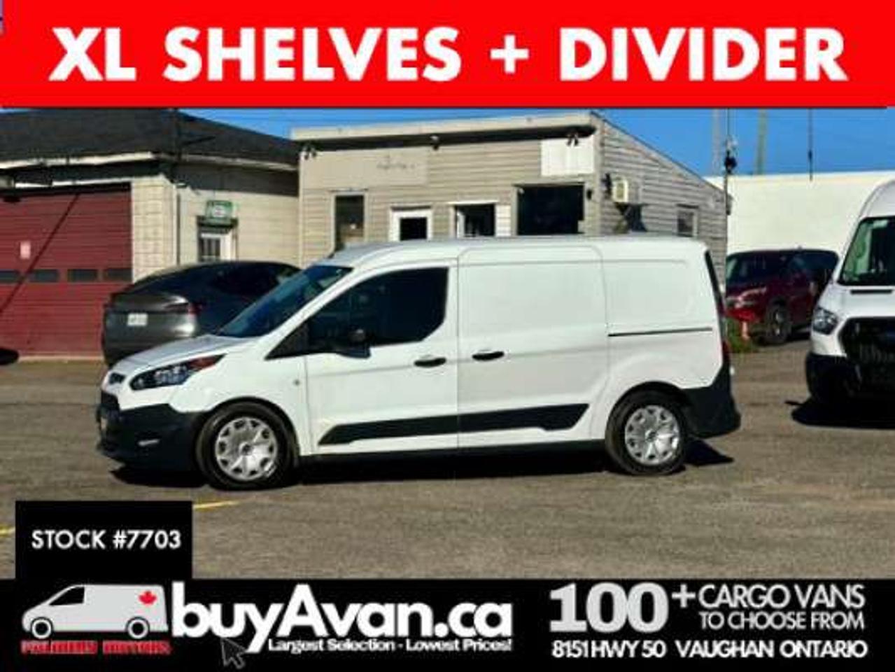 2018 Ford Transit Connect XL Shelves + Divider *FULLY CERTIFIED* Photo