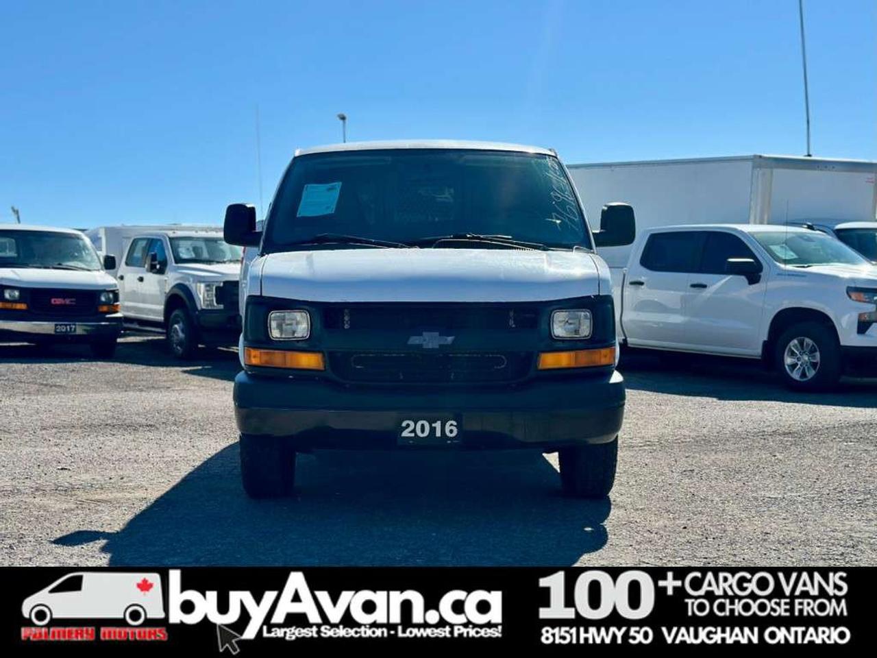 2016 Chevrolet Express 2500 + Divider Shelves *SAFETY COST INCLUDED* Photo