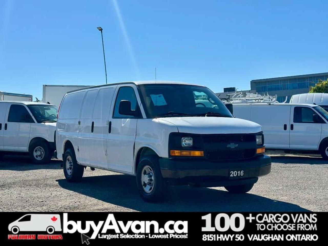 2016 Chevrolet Express 2500 + Divider Shelves *SAFETY COST INCLUDED* Photo