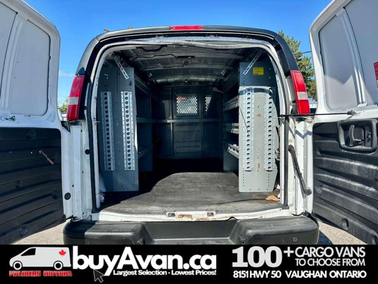 2016 Chevrolet Express 2500 + Divider Shelves *SAFETY COST INCLUDED* Photo