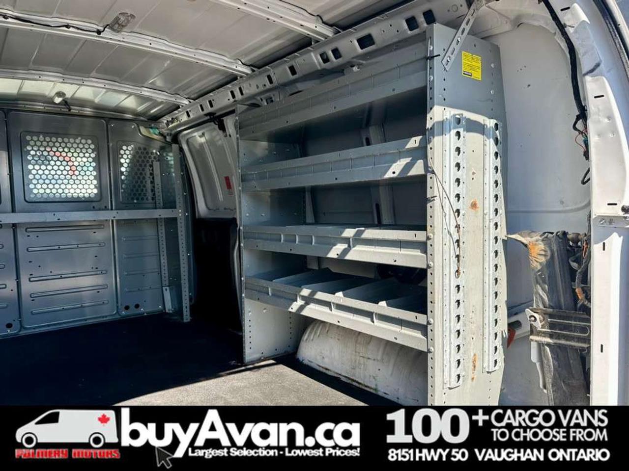 2016 Chevrolet Express 2500 + Divider Shelves *SAFETY COST INCLUDED* Photo
