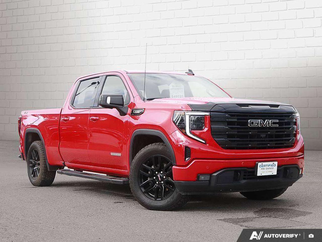 2024 GMC Sierra 1500 ELEVATION, 3.0L DIESEL V6, 4X4, X31, ALLOYS, LEATHER, 1-OWNER, MACMASTER ORIGINAL, CERTIFIED PREOWNED! Photo
