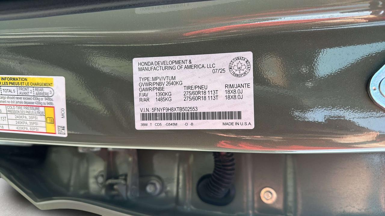 2026 Honda Passport TRAILSPORT Photo