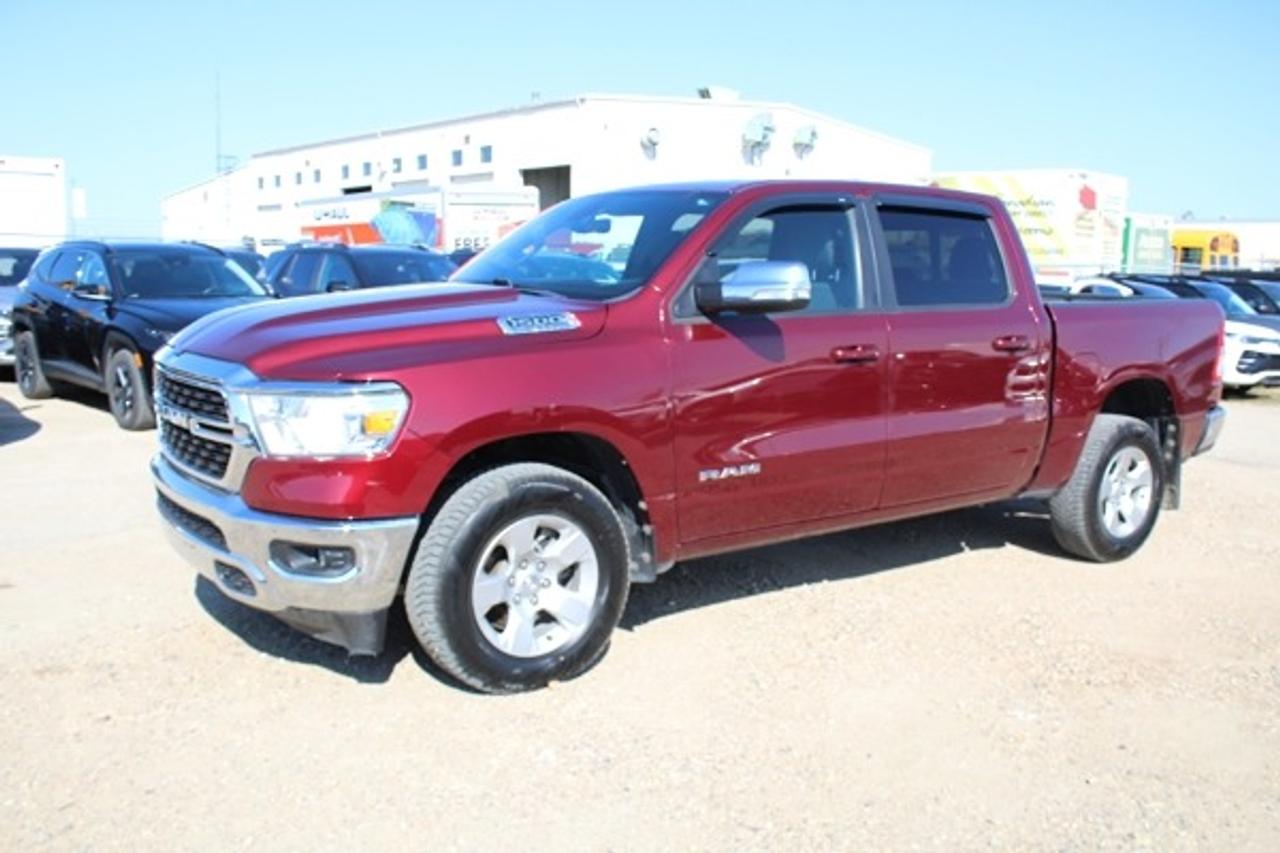 2022 Dodge Ram 1500 Big Horn 4x4 Crew Cab 5'7" Box w/Power cloth, BUC - Photo #1
