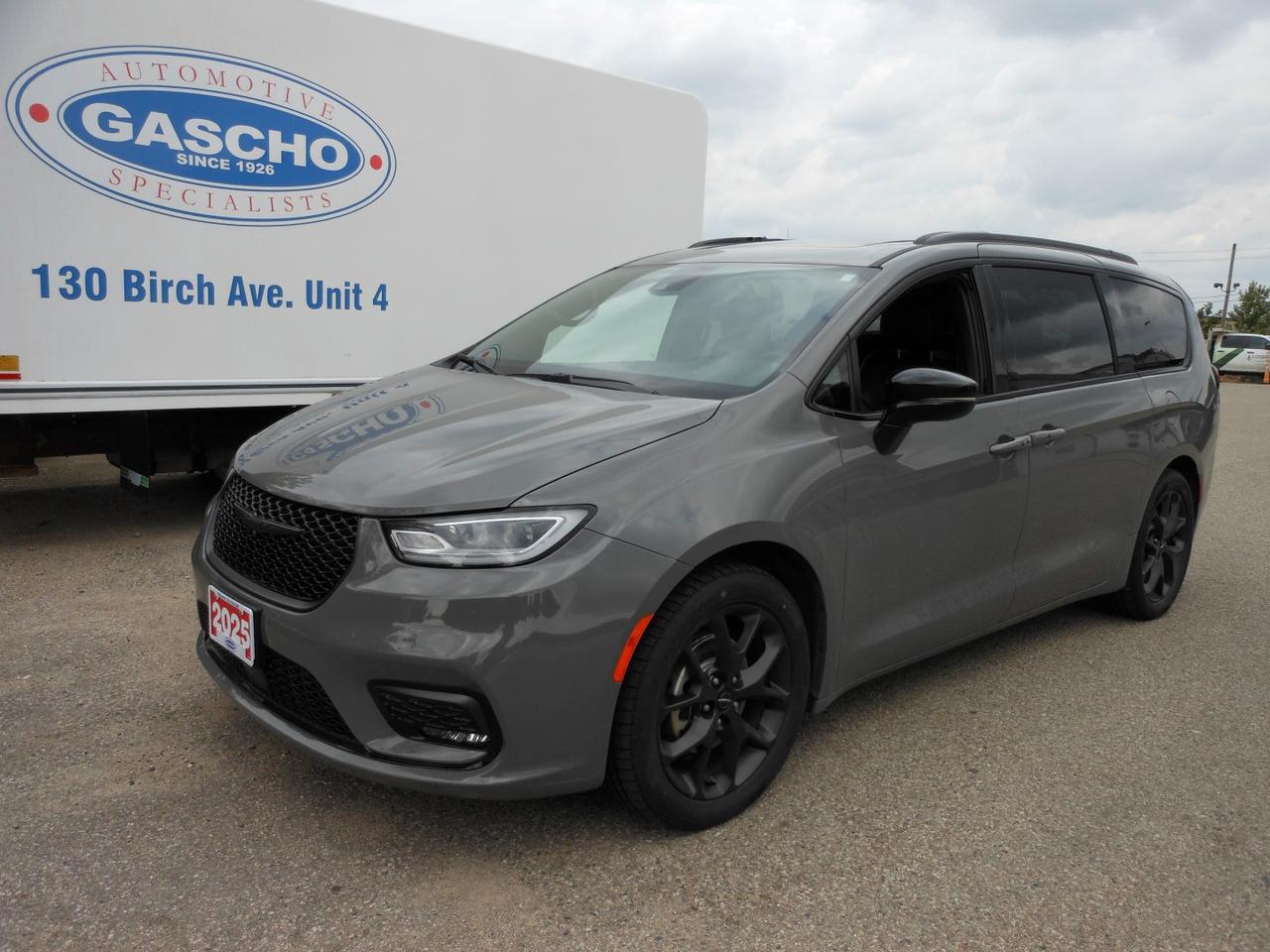 <p><span>No Accidents!! <br> Navigation, Rear View Camera, Heated & Cooled Front Seats, Heated Rear Seats, Keyless Entry, Bluetooth, Power Seats, Power Sliding Doors, Power Liftgate, AM/FM/SiriusXM/USB Radio, Tinted Rear Windows, Adaptive Cruise Control, Panoramic Roof, Wireless Phone Charging, CarPlay , Android Auto<br> <br> FREE CarFax Report!<br> <br> Price + Tax & Lic fees.<br> <br> This 2025 Chrysler Pacifica Limited S is in Exceptional Condition! The vehicle was previously used as a daily rental.<br> <br> Gascho Automotive has been family owned and operated since 1926.<br> We take the time to make sure you get the right vehicle for you - and we help you keep it on the road the only way you can: old fashioned regular maintenance. Your vehicle is an important member of your family - and ours, too!<br> <br> Every car and truck in our inventory is:<br> - Hand Picked<br> - Including a comprehensive CarFax History Report<br> - 300 Point Inspected<br> - Fully Serviced<br> - Certified<br> - Washed, Vacuumed and Detailed<br> - And topped up with fuel!<br> <br> We start the next chapter of your vehicles life off right to make the drive from our lot to your driveway smooth and satisfying. We only ask that you choose to care for it as well as we have! Call us today to see for yourself why the Gascho family has proudly served Kitchener-Waterloo and southern Ontario for four generations.<br> <br> Like us on Facebook : https://www.facebook.com/GaschoAuto/<br>Proud to serve the needs of the Kitchener, Waterloo, Guelph, London and Cambridge regions for 100 years!!!</span><o:p></o:p></p>