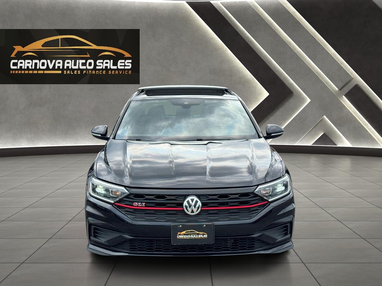 2019 Volkswagen Jetta GLI 35th Edition+Cooled Leather+Roof+GPS+BSM Photo