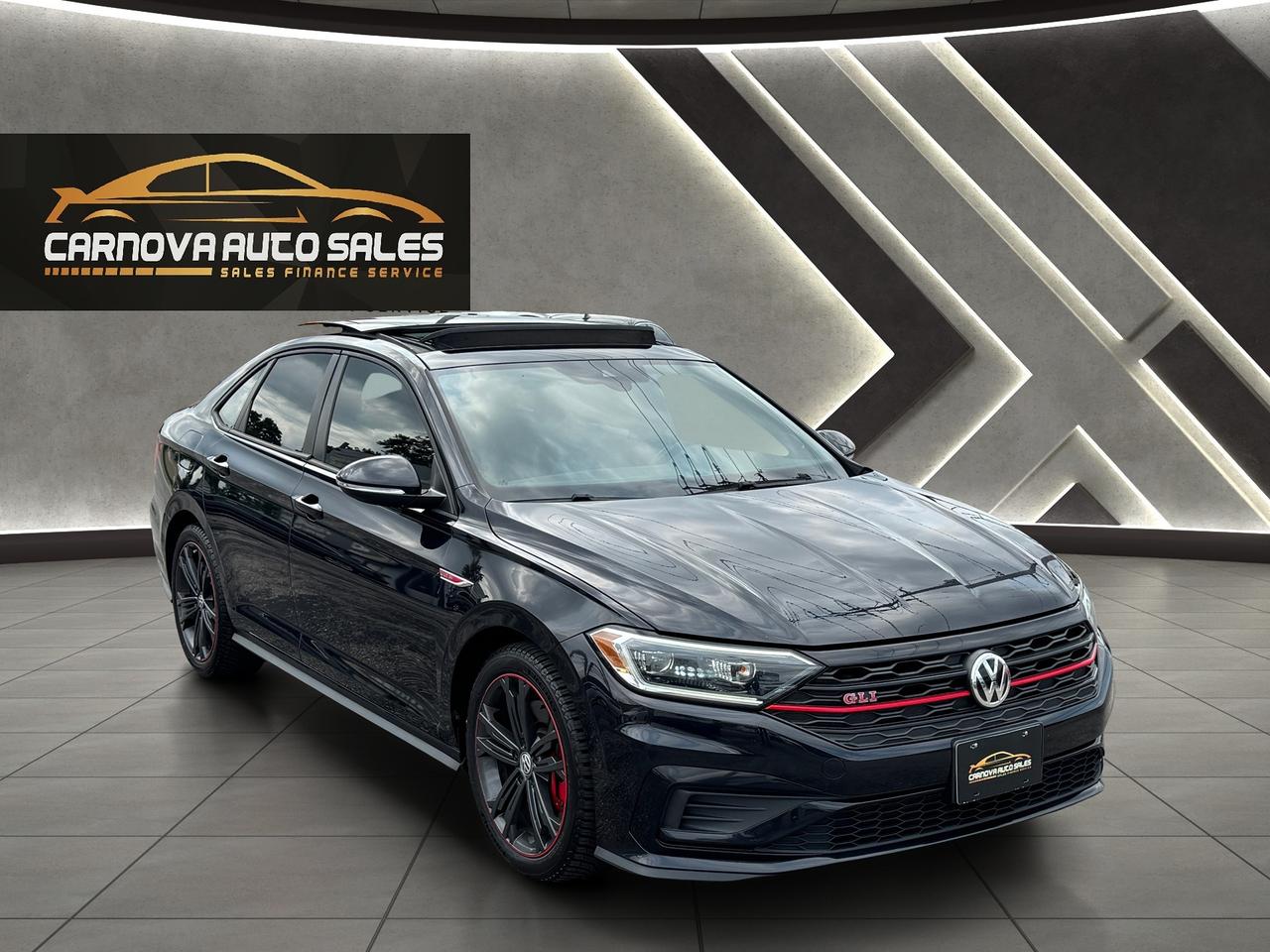2019 Volkswagen Jetta GLI 35th Edition+Cooled Leather+Roof+GPS+BSM Photo