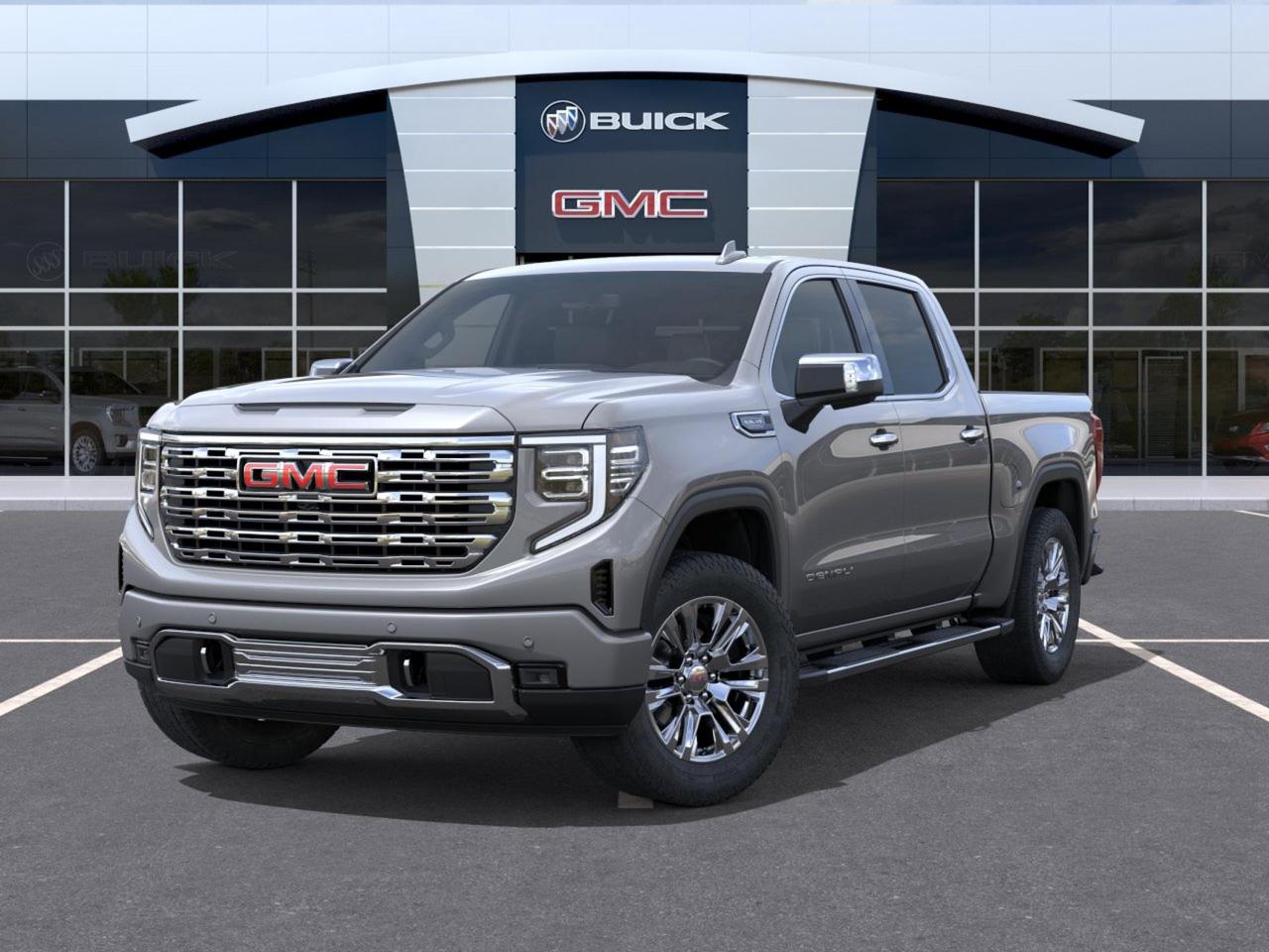 Price Includes Added Accessories Plus Engine Block Heater | 3 Years Sirius XM
The 2026 GMC Sierra 1500 Denali represents the pinnacle of what a full-size truck can be  combining genuine work capability with a refined interior and cutting-edge technology. With the powerful 5.3L EcoTec3 V8 engine, Denali Premium Suspension with Adaptive Ride Control, and a 13.4 infotainment touchscreen, this truck is built for those who demand more from every drive. Finished in Sterling Metal with a Jet Black interior, this factory order unit is arriving soon.

- 5.3L EcoTec3 V8 (355 hp) with Dynamic Fuel Management paired to a 10-speed automatic transmission and 4WD with Autotrac two-speed transfer case
- Denali Premium Suspension with Adaptive Ride Control for a composed, controlled ride whether loaded or unloaded
- GMC MultiPro Tailgate with six functional load and access configurations  a genuine productivity upgrade for truck owners
- 13.4 diagonal GMC Premium infotainment touchscreen with wireless charging, dual-zone automatic climate control, and 120V power outlets inside and in the bed
- In-Vehicle Trailering App with trailer diagnostics, Trailer Tire Pressure Monitoring, integrated trailer brake controller, and Hitch View with Pan/Zoom/Tilt
- 12-way power driver and passenger seats with heated second-row outboard seats and a full-width under-seat storage system in the rear
- Comprehensive safety suite including Rear Cross Traffic Braking, Trailer Side Blind Zone Alert, Front and Rear Park Assist, and Rear Pedestrian Alert
- Signature Denali chrome grille, LED fog lamps, LED taillamps with fade animation, and chrome mirror caps for a distinct, premium exterior presence

This Sierra Denali is a factory order unit arriving soon at Birchwood Chevrolet Buick GMC. Reserve your spot now, start your purchase online, or contact us directly with any questions  our team is here to make the process straightforward and transparent. Visit us at birchwoodchevrolet.ca or come see us in person.
See three brands under one roof at Birchwood Chevrolet Buick GMC  the only place in Winnipeg where you can compare GMC, Chevrolet, and Buick all in one visit. Save yourself some time, see a great selection, and learn everything you need to know. 

Your Experience is Everything at Birchwood Chevrolet Buick GMC. 

Click, call (204) 837-5811, or visit Birchwood Chevrolet Buick GMC at the Birchwood Auto Park, 3965 Portage Avenue West at the Perimeter.

Dealer Permit #4240.
Dealer permit #4240