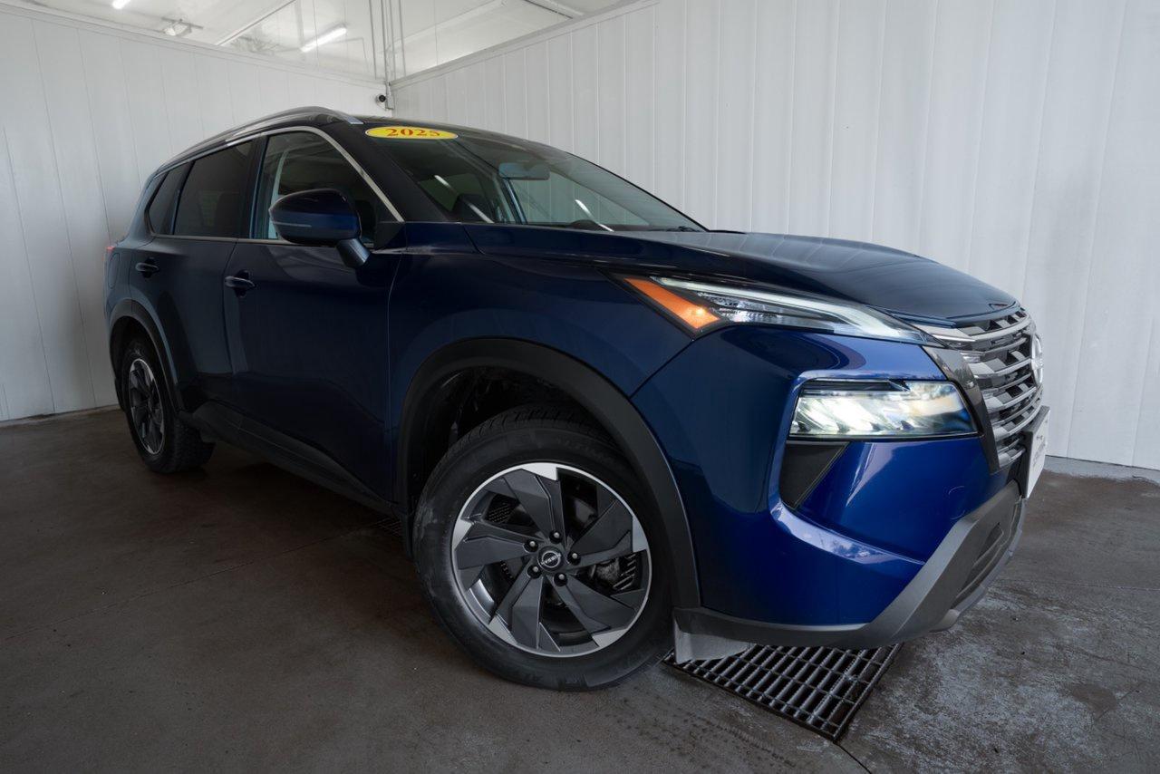 <span>In its third generation, the Nissan Rogue is a complete transformation, boasting enhanced architecture, increased space, advanced technology, heightened safety features, greater power, improved acceleration, and a sophisticated all-wheel-drive system. The turbocharged powerplant in the 2025 Nissan Rogue is also wildly efficient: 6.7 L/100km on the highway is the official rating.</span>




<span>The 2025 Rogue SV AWD exhibits a rugged yet stylish exterior. Remarkably well-equipped, it comes with heated seats and steering wheel, Rear Door Alert, push-button ignition, dual-zone automatic climate control, Apple CarPlay/Android Auto, an 8-inch touchscreen, and high-tech gear like blind spot monitoring, lane departure warning, forward collision warning, and rear cross-traffic alert. The SV Moonroof model elevates the experience further with ProPILOT Assist, a panoramic sunroof, proximity access, remote start, an 8-way power drivers seat, upgraded audio, roof rails, 18-inch alloys, and more.</span>




<span style=font-weight: 400;>Thank you for your interest in this vehicle. Its located at Centennial Nissan, 30 Nicholas Lane, Charlottetown, PEI. We look forward to hearing from you - call us at 1-902-892-6577.</span>