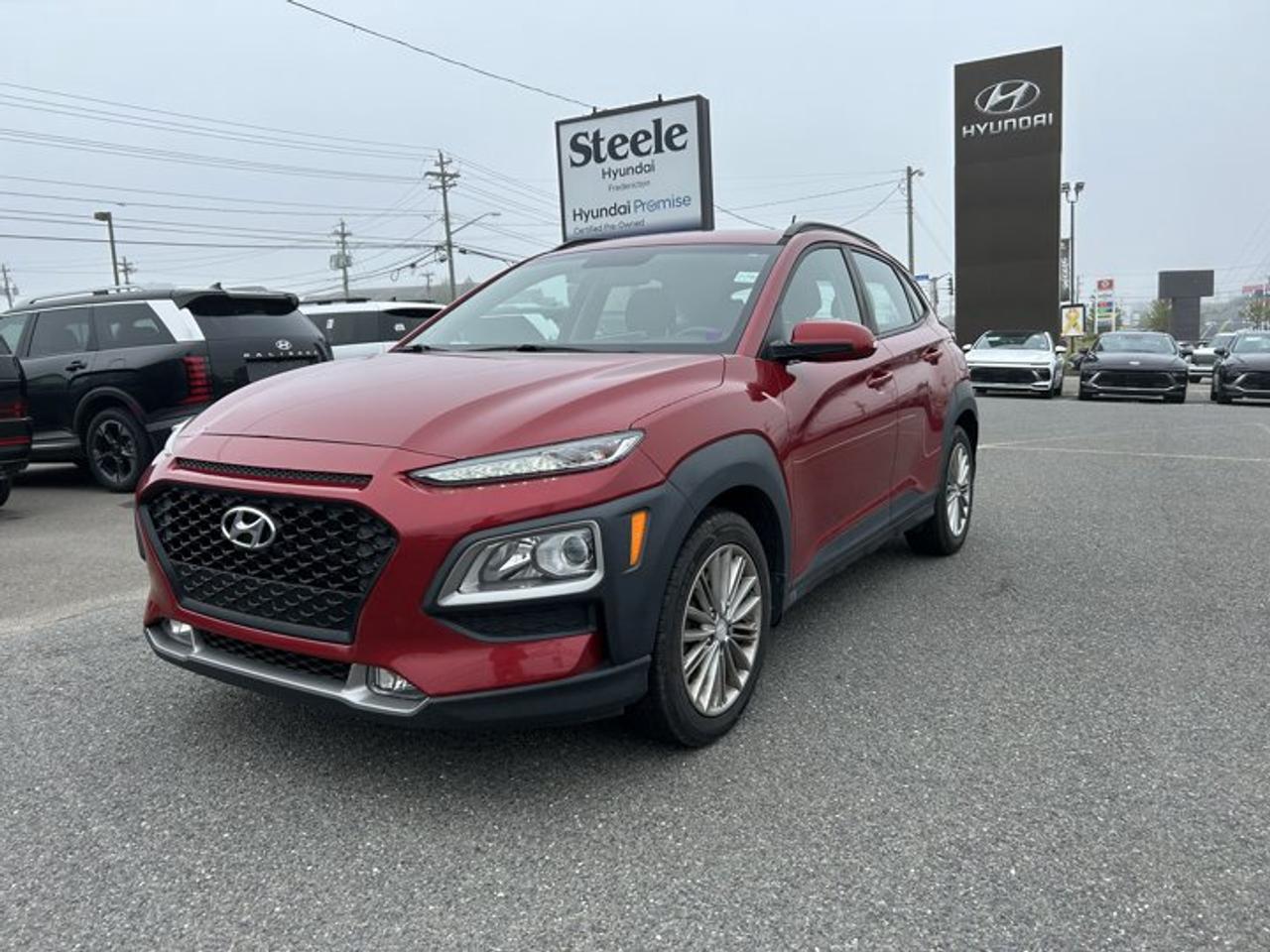 Market Value Pricing. Recent Arrival! 6-Speed Automatic AWD 2.0L I4 MPI DOHC 16V LEV3-ULEV70 147hp 4D Sport UtilityOdometer is 40571 kilometers below market average!2018 Hyundai KonaCARFAX Canada No Reported AccidentsAwards:* 2018 KBB.com 10 Coolest New Cars Under $20,000 * 2018 KBB.com 10 Most Awarded Brands * 2018 KBB.com 5-Year Cost to Own Awards * 2018 KBB.com 10 Most Fun SUVsLooking for a dealership you can trust for your next vehicle and financing solution? Welcome to Steele Hyundai Fredericton, proudly serving drivers from Fredericton, Oromocto, Saint John, Moncton, Miramichi, Woodstock, Bathurst, Edmundston and communities across New Brunswick and Atlantic Canada. As part of the Steele Auto Group, one of Atlantic Canadas largest automotive networks with over 50 locations across New Brunswick, Nova Scotia and Prince Edward Island, our customers benefit from a massive selection of vehicles, competitive pricing and strong lender relationships. At Steele Hyundai Fredericton, we understand that everyones financial journey is different. Whether you have excellent credit, are rebuilding credit, or are new to Canada, our Steele Advantage Financing program works with over 20 trusted lenders across Canada to help secure financing options that fit your situation. Our team specializes in helping customers across the credit spectrum, including non-prime and credit rebuilding approvals. From Fredericton to Moncton, Saint John to Halifax and throughout Atlantic Canada, Steele Hyundai Fredericton is here to help you find the right vehicle and the right financing solution.
