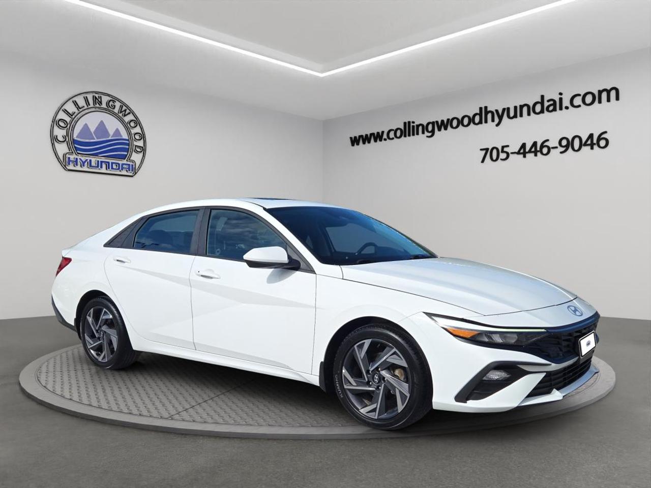 JUST OFF LEASE & BACK WHERE IT STARTED! 

 2024 HYUNDAI ELANTRA PREFERRED TECH 

 Sharp white exterior/  Bought right here
 Serviced right here
 Just off lease
 Preferred Tech = LOADED with the features you actually want!

This is the kind of used car we LOVE - we know where it came from, we know how it was cared for, and now its ready for its next owner! 
/( Great on fuel
( Tons of tech
( Sharp styling/( Proven history

 CLEAN. SHARP. LOCAL. AND READY TO GO!

These off-lease Elantras do NOT hang around long. 

 Collingwood Hyundai<p>JUST OFF LEASE & BACK WHERE IT STARTED! 

 2024 HYUNDAI ELANTRA PREFERRED TECH 

 Sharp white exterior/  Bought right here
 Serviced right here
 Just off lease
 Preferred Tech = LOADED with the features you actually want!

This is the kind of used car we LOVE - we know where it came from</p>
<p> and now its ready for its next owner! 
/( Great on fuel
( Tons of tech
( Sharp styling/( Proven history

 CLEAN. SHARP. LOCAL. AND READY TO GO!

These off-lease Elantras do NOT hang around long. 

 Collingwood Hyundai</p>