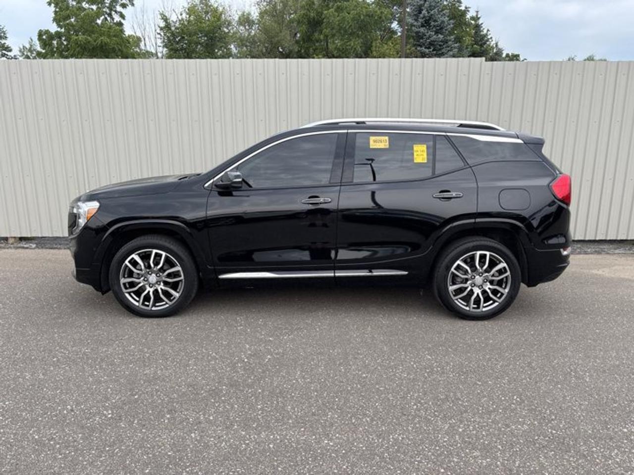 // ACCIDENT FREE!! //<br />// SINGLE OWNER! //<br /><br />This 2024 GMC Terrain Denali 4WD is a refined compact SUV with premium comfort, smart technology, and confident all-weather traction. Offered in black with a black interior, this used GMC Terrain Denali 4WD has had one owner, shows 38,576 km, and delivers a polished driving experience for daily travel.<br /><br />Built with 4 doors, an automatic transmission, and a 1.5-litre gas engine, this 2024 GMC Terrain Denali 4WD balances smooth performance with practical efficiency. Its upscale design, advanced driver assistance features, and versatile cabin make it a strong choice for drivers in Cayuga and beyond.<br /><br />FEATURES OF THE Terrain Denali 4WD | One Owner | No Accidents | Leather Seats<br />   Denali trim adds premium upscale details<br />   All-wheel confidence with capable 4WD system<br />   Panoramic sunroof brightens the cabin beautifully<br />   Head-up display keeps information in view<br /><br />ADVANCED SAFETY FEATURES<br />   Backup camera helps with tight parking<br />   Blind spot monitor adds lane-change awareness<br />   Lane departure warning supports safer travel<br />   Side and head airbags add protection<br /><br />PERFORMANCE AND EFFICIENCY<br />   1.5-litre gas engine balances daily efficiency<br />   Automatic transmission delivers smooth shifting response<br />   Adaptive cruise control supports highway comfort<br />   4WD adds traction in changing weather<br /><br />COMFORT AND CONVENIENCE<br />   Heated front seats add cold-weather comfort<br />   Heated rear seats help passengers stay cozy<br />   Dual-zone climate control improves cabin comfort<br />   Remote starter adds everyday convenience year-round<br /><br />TECHNONOLGY AND CONNECTIVITY<br />   Apple CarPlay connects your favourite apps<br />   Android Auto adds easy smartphone integration<br />   Navigation system helps guide every trip<br />   Bluetooth integration supports hands-free communication<br /><br />CARGO SPACE<br />   Power liftgate helps with easy loading<br />   Rear trunk access improves daily practicality<br />   Flexible cargo area suits family needs<br />   Spare tire adds extra travel confidence<br /><br />AWARDS & RECOGNITIONS<br />   Top Safety Pick, Insurance Institute for Highway Safety, 2024<br /><br />WHAT OTHER OWNERS LIKE<br />   Comfortable ride quality for daily commuting<br />   Easy-to-use infotainment and smartphone connectivity<br />   Confident winter traction from 4WD system<br />   Quiet cabin with premium Denali feel<br /><br />Inside, this 2024 GMC Terrain Denali 4WD brings together premium appointments and thoughtful driver-focused features. You will appreciate the heated steering wheel, memory seats, memory mirrors, power windows, power outlet, push button start, tinted windows, and automatic door locks that make every trip feel easy and well organized.<br /><br />The cabin is designed to keep both driver and passengers comfortable in every season. Front air conditioning, automatic climate control, dual-zone climate control, heated mirrors, heated front seats, and heated rear seats all help create a welcoming space, while the drivers seat lumbar support and passenger lumbar support add extra comfort on longer drives.<br /><br />Technology is a major highlight in this GMC Terrain Denali 4WD. The navigation system, HD Radio, satellite radio, steering wheel audio controls, WiFi hotspot, Apple CarPlay, Android Auto, and Bluetooth integration help keep you connected, informed, and entertained whether you are commuting, running errands, or heading out on a weekend drive.<br /><br />Driver assistance and visibility features also stand out. A 360-degree camera, backup camera, automatic headlights, fog lights, turn signal mirrors, tire pressure monitoring, anti-lock braking system, stability control, adaptive cruise control, and blind spot monitor all work together to support more confident driving in a wide range of conditions.<br /><br />This SUV also adds practical touches that owners value every day. The power liftgate, remote trunk release, rear window defroster, electric mirrors, drivers side power seat, electric passenger seat, auto-dimming rearview mirror, and panoramic sunroof all contribute to a more premium and convenient ownership experience.<br /><br />With its clean history, single-owner status, premium Denali trim, and strong list of comfort and technology features, this 2024 GMC Terrain Denali 4WD is a smart choice for drivers who want upscale style and everyday utility in one well-equipped SUV from Haldimand Motors Ltd.<br /><br />This 2024 GMC Terrain Denali 4WD | One Owner | No Accidents | Leather Seatss VIN is: 3GKALXEGXRL211950.<br /><br />WHY CHOOSE US? <br /><br />Honest & Transparent Buying Experience: Weve been a trusted name in business since 1984.<br /><br />STRAIGHTFORWARD PRICING:<br />Our Advertised Price Includes:<br />>>Safety Certification (No separate fee!)<br />>>30-Day 100% Mechanical Warranty<br />>>FREE Carfax History Report.<br />>>No upcharge for paying cash.<br />(Prices Exclude HST and Licensing Fees only.)<br /><br />>>Browse 300+ vehicles all in ONE LOCATION<br /><br />EASY FINANCING: Great rates & open loans<br /><br />WE BUY CARS: Get Top Dollar for your trade-in, or sell us your vehicle for CASH! Even if you dont buy from us!<br /><br />STOP BY TODAY<br />Treat yourself - stop by Haldimand Motors Ltd. located at 42 Talbot St E, Cayuga, ON N0A 1E0 to make this car yours today!<br /><br />https://www.haldimandmotors.com/used/stock-461111.html
