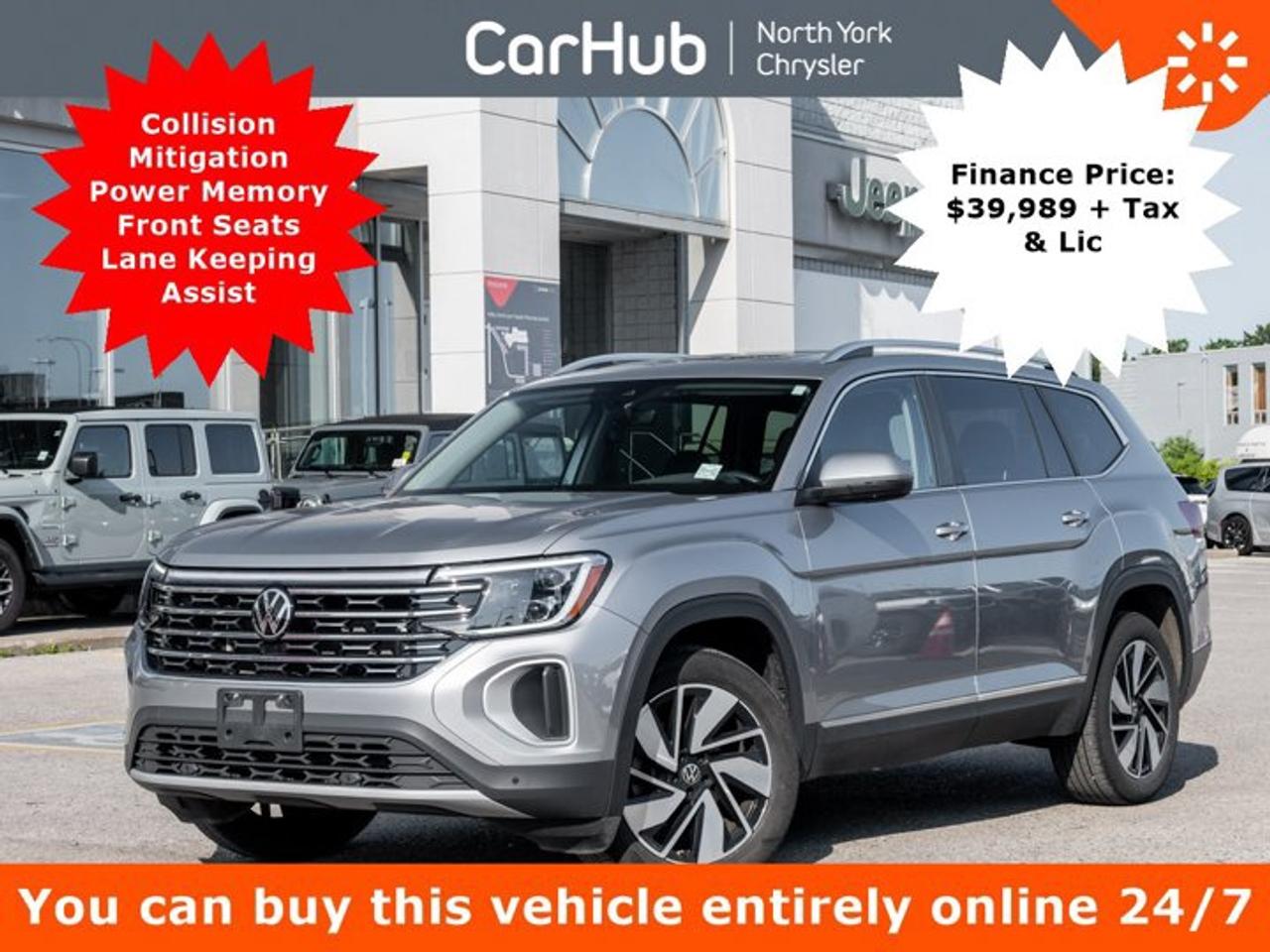 2024 Volkswagen Atlas Highline 2.0L Turbo Panoramic Sunroof | Harman Kardon Premium Audio Photo0
