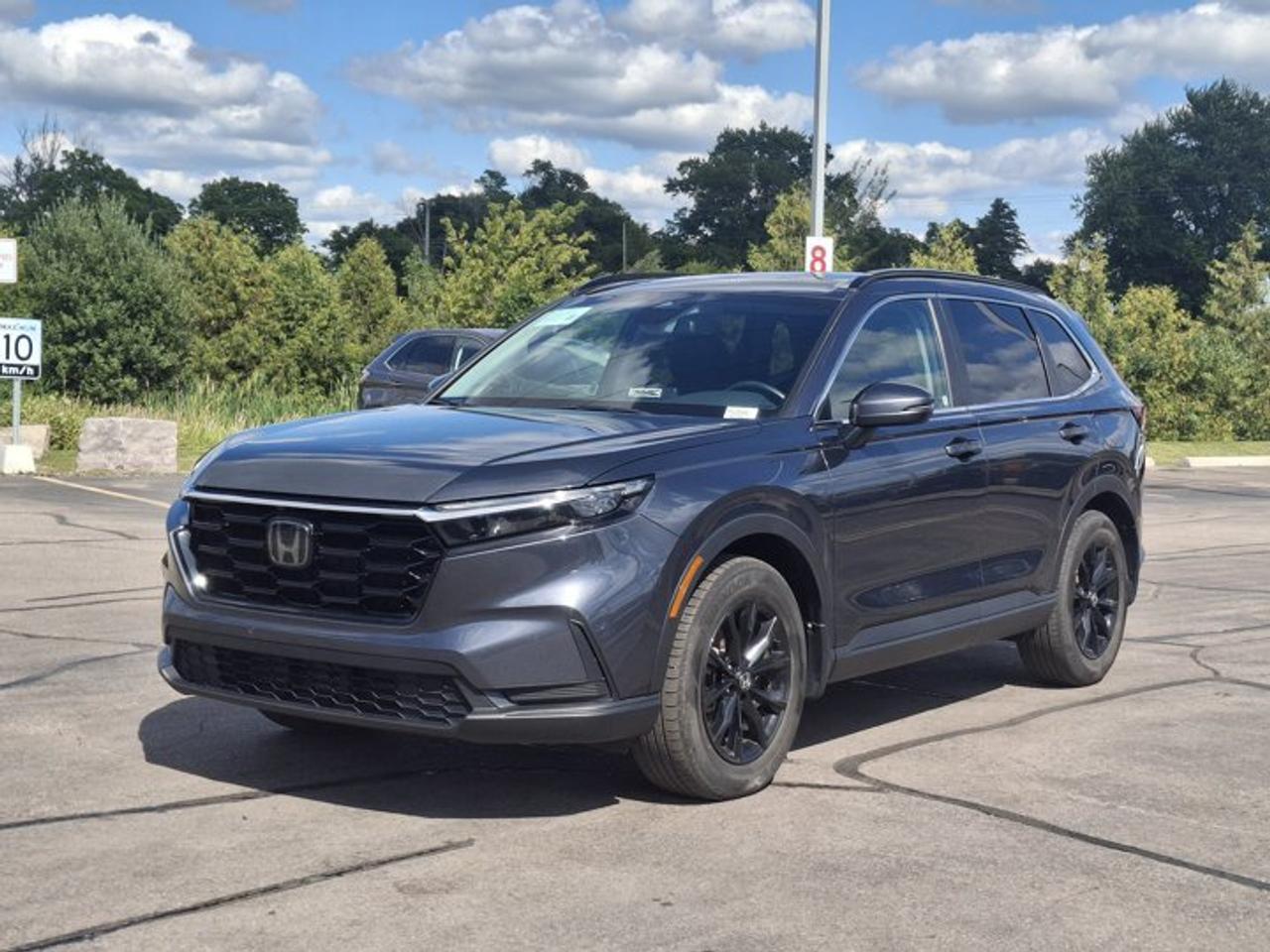 Check out this certified 2023 Honda CR-V Sport AWD | Sunroof | Adaptive Cruise | Heated Wheel + Seats | Remote Start | Power Seat | and More!. Its Automatic transmission and 1.5 L engine will keep you going. This Honda CR-V comes equipped with these options: Sunroof, Remote Start, Heated Steering Wheel, Air Conditioning, Adaptive Cruise, Heated Seats, Tilt Steering Wheel, Steering Radio Controls, Power Windows, and Power Locks. See it for yourself at Mark Wilsons Better Used Cars, 5055 Whitelaw Road, Guelph, ON N1H 6J4.MASSIVE SELECTION: 500+ vehicles in ONE LOCATION, all Live Market Priced for the best value!STRAIGHTFORWARD & TRANSPARENT PRICING: Our Advertised Price INCLUDES:Safety Certification! (No separate certification fee upcharge).FREE Carfax History Report!NO upcharge for paying cash!CONFIDENCE & PEACE OF MIND: 30-Day/3,000 km Warranty INCLUDED! Plus a 5-Day Exchange Privilege!*EASY FINANCING: Better-than-bank rates, $0 Down, and 3 Months No Payments available OAC. BAD CREDIT APPROVED HERE!WE BUY CARS: Get Top Dollar for your trade, or sell us your vehicle for CASH even if you dont buy ours!www.shopwilsons.comAn Honest, Transparent Buying Experience. Trusted in business since 1961!(Cash Prices Exclude HST and Licensing Fees only.)