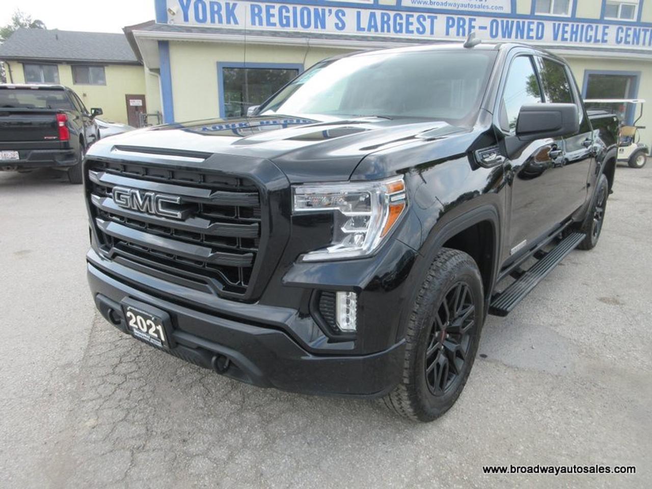 2021 GMC Sierra 1500 GREAT VALUE ELEVATION-PACKAGE 5 PASSENGER 5.3L - V8.. 4X4.. CREW-CAB.. SHORTY.. HEATED SEATS.. BACK-UP CAMERA.. BLUETOOTH SYSTEM..